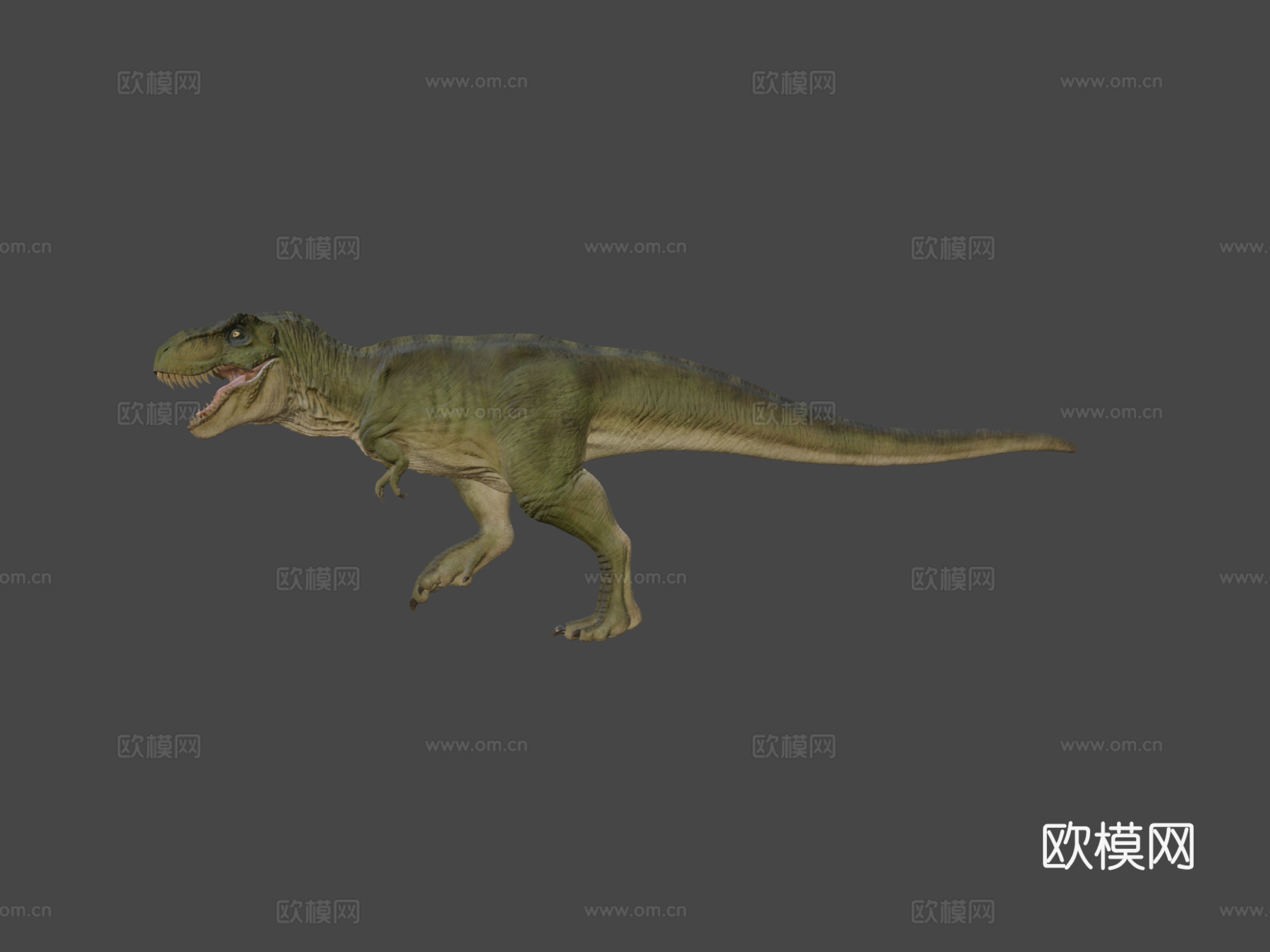 侏罗纪公园3霸王龙(弗雷迪)同人作品3d模型