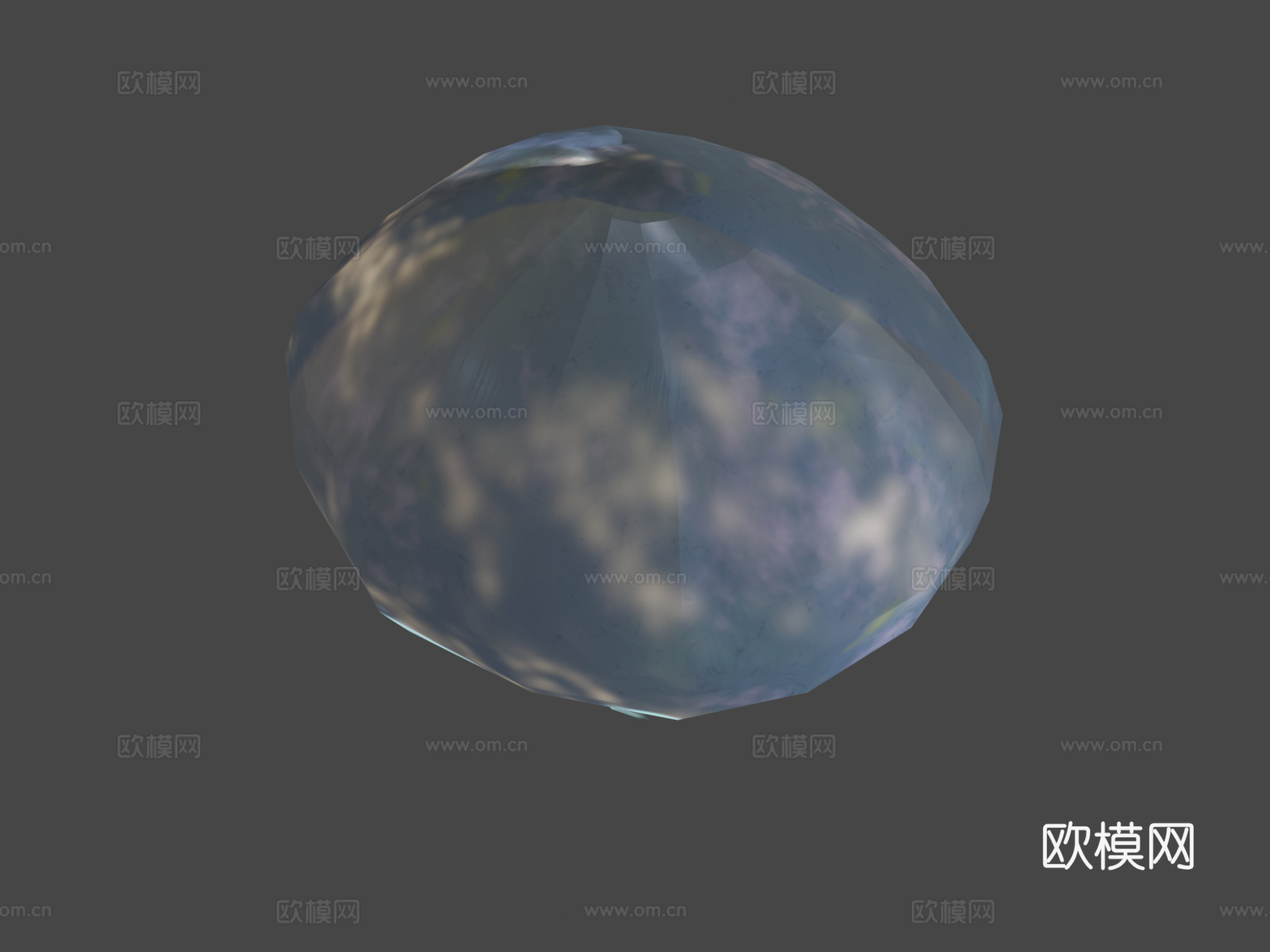 水母绑定3d模型