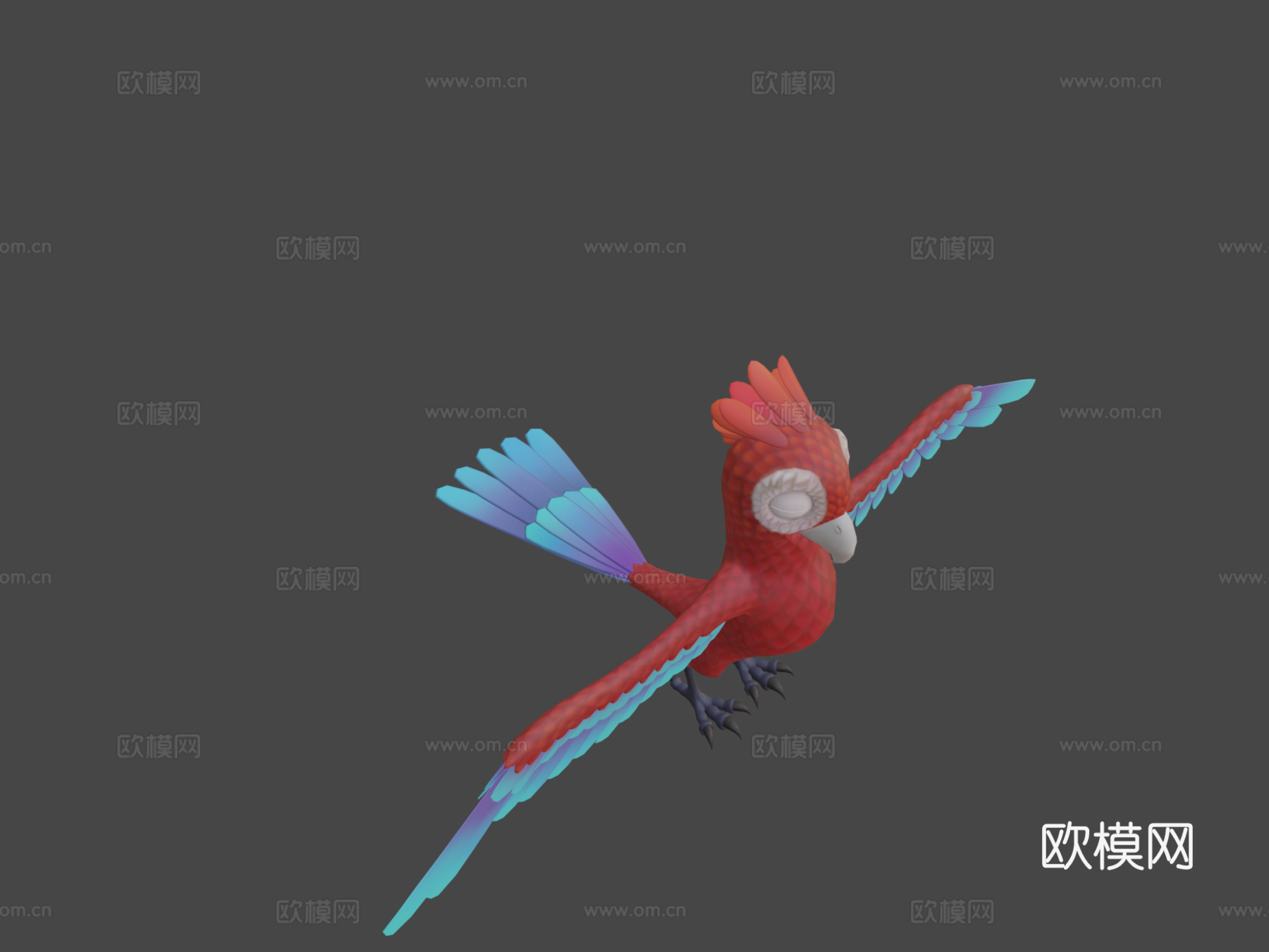 鸟类3d模型