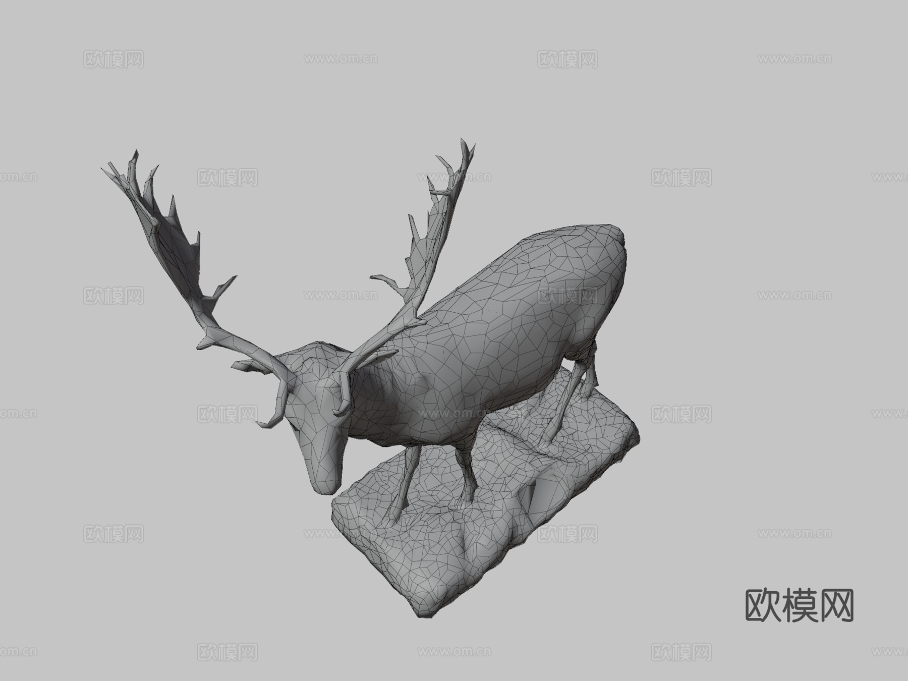 NSMT-M32070黇鹿标本3d模型