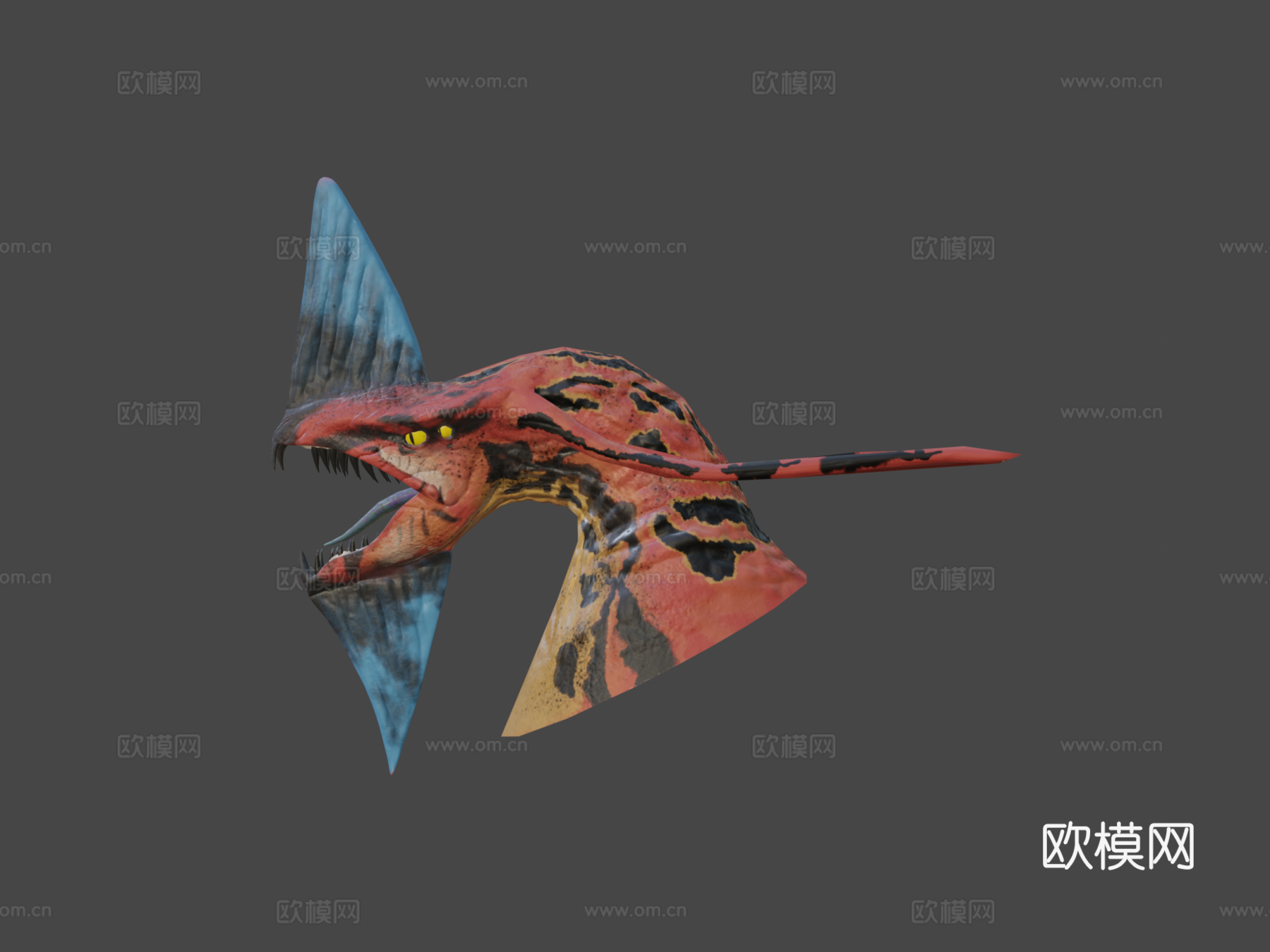 托鲁克马克托龙3d模型