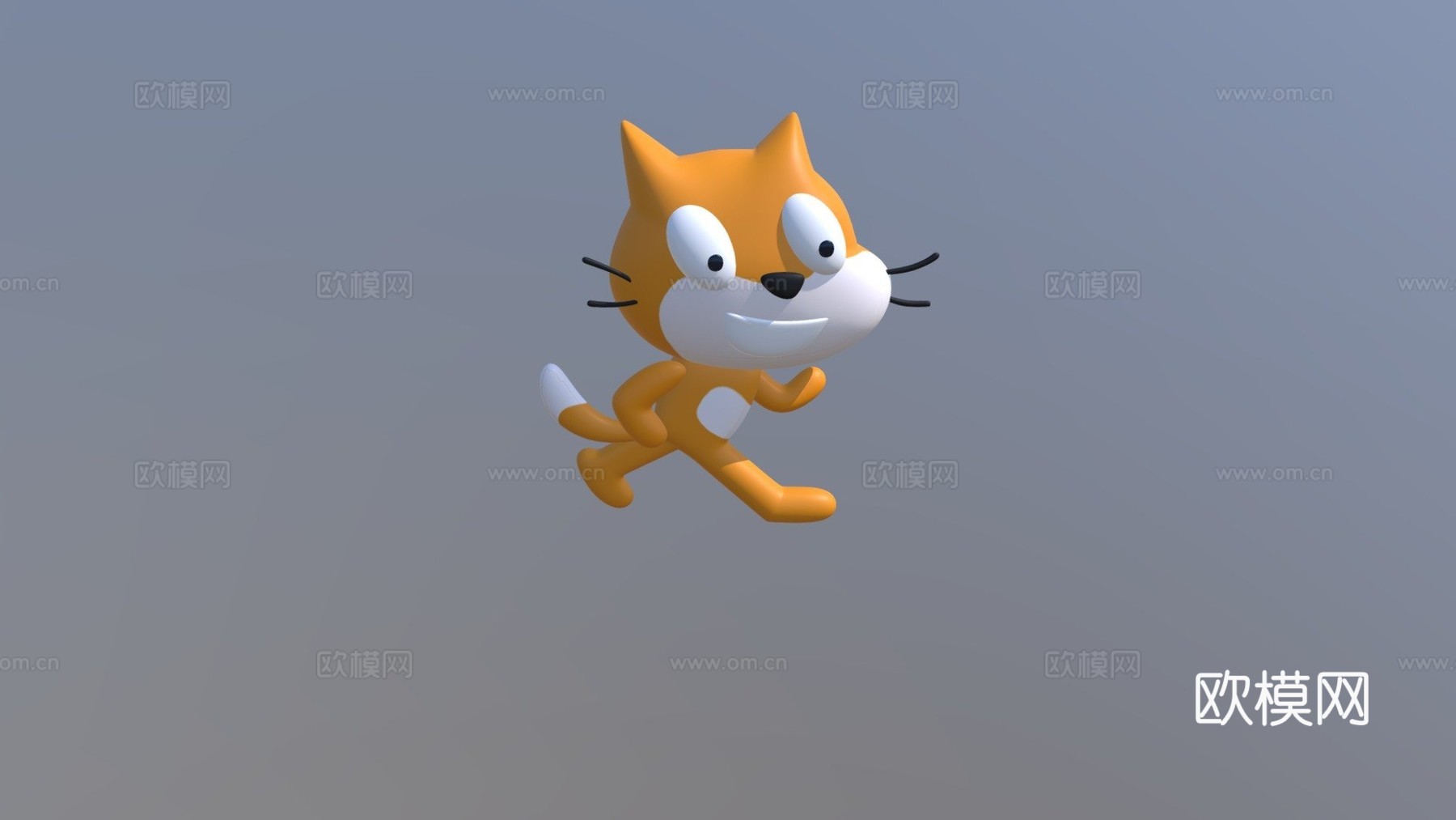 抓抓猫3d模型