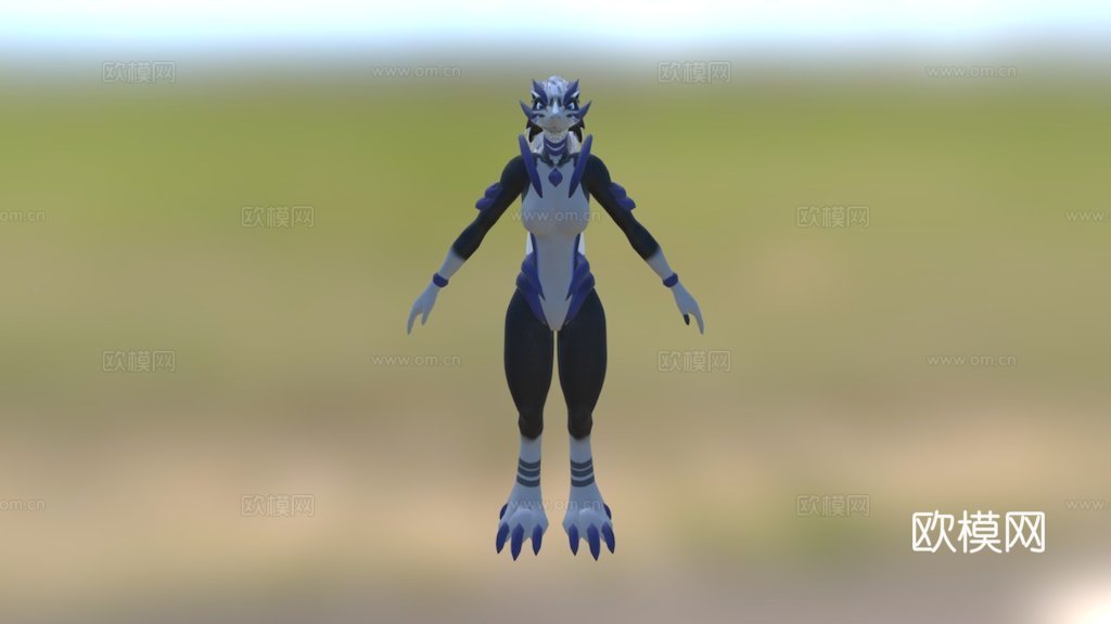 阿利基拉V2版3d模型