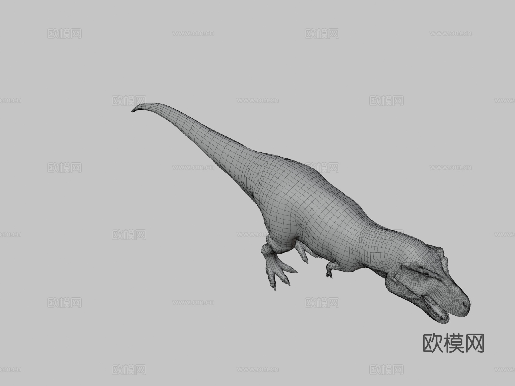 史前星球-霸王龙模型3d模型