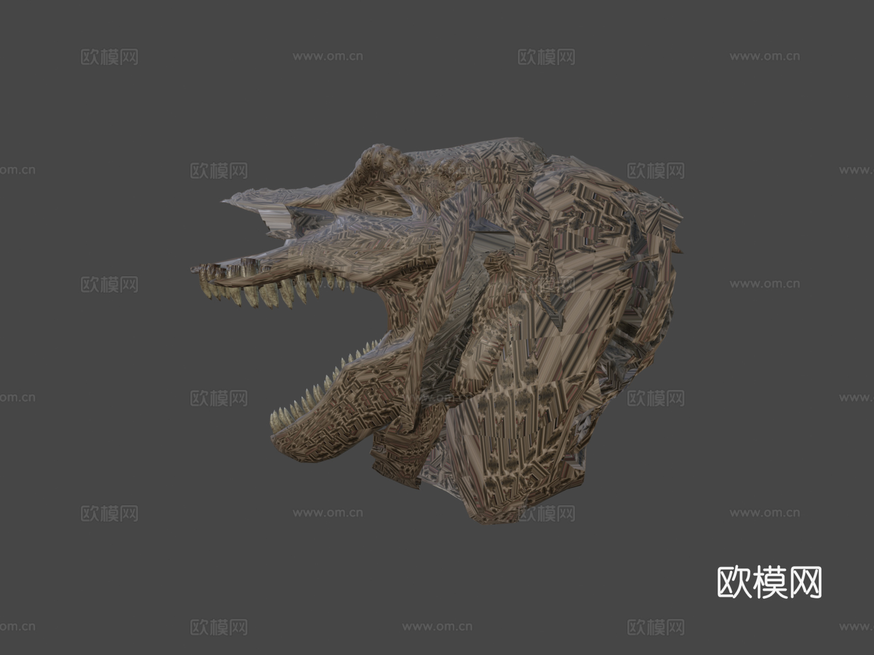 霸王龙3d模型