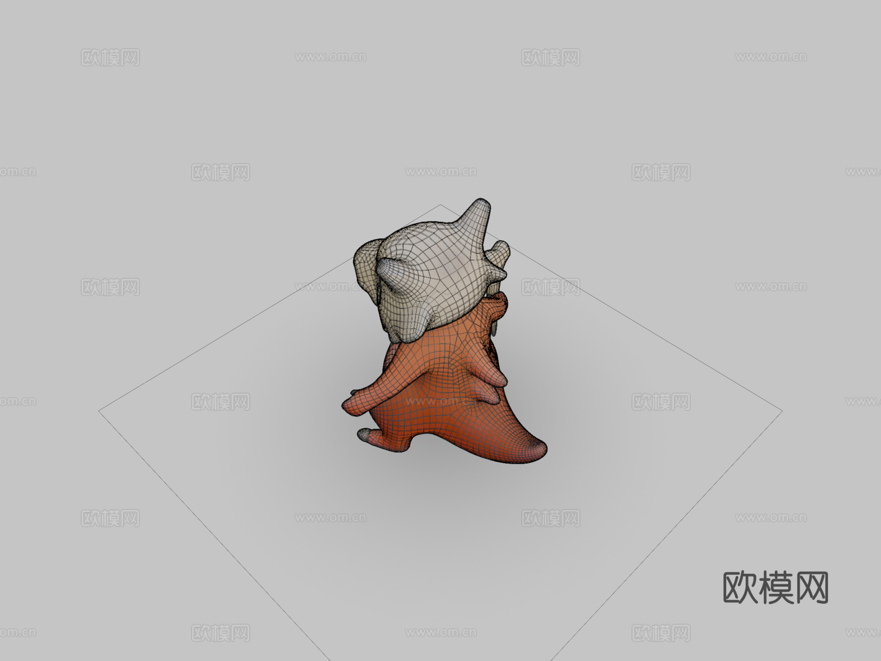 卡拉卡拉宝可梦3d模型