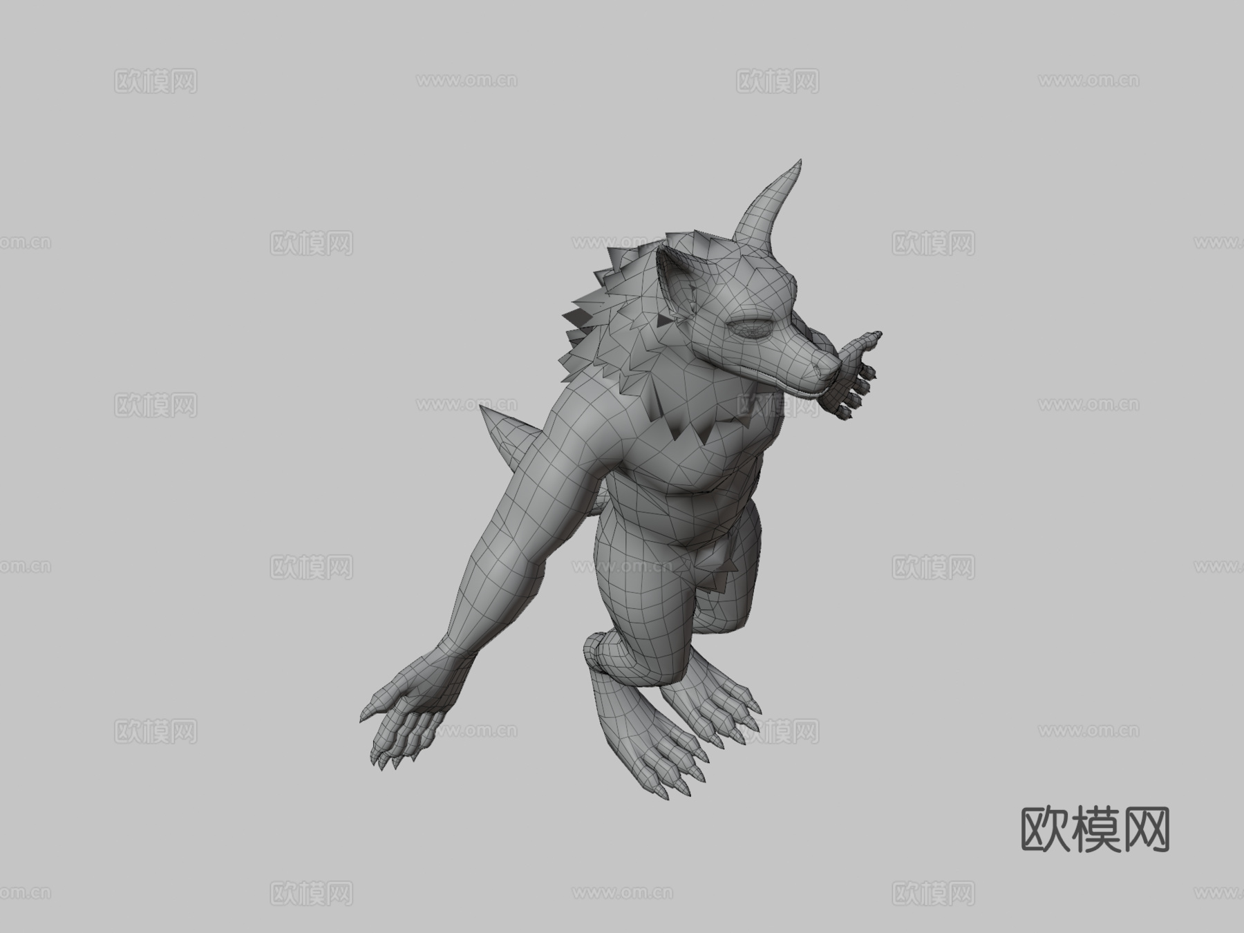 比夫3d模型