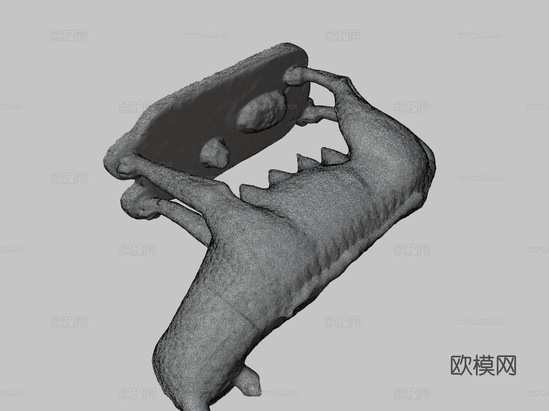 卡比托利欧母狼3d模型