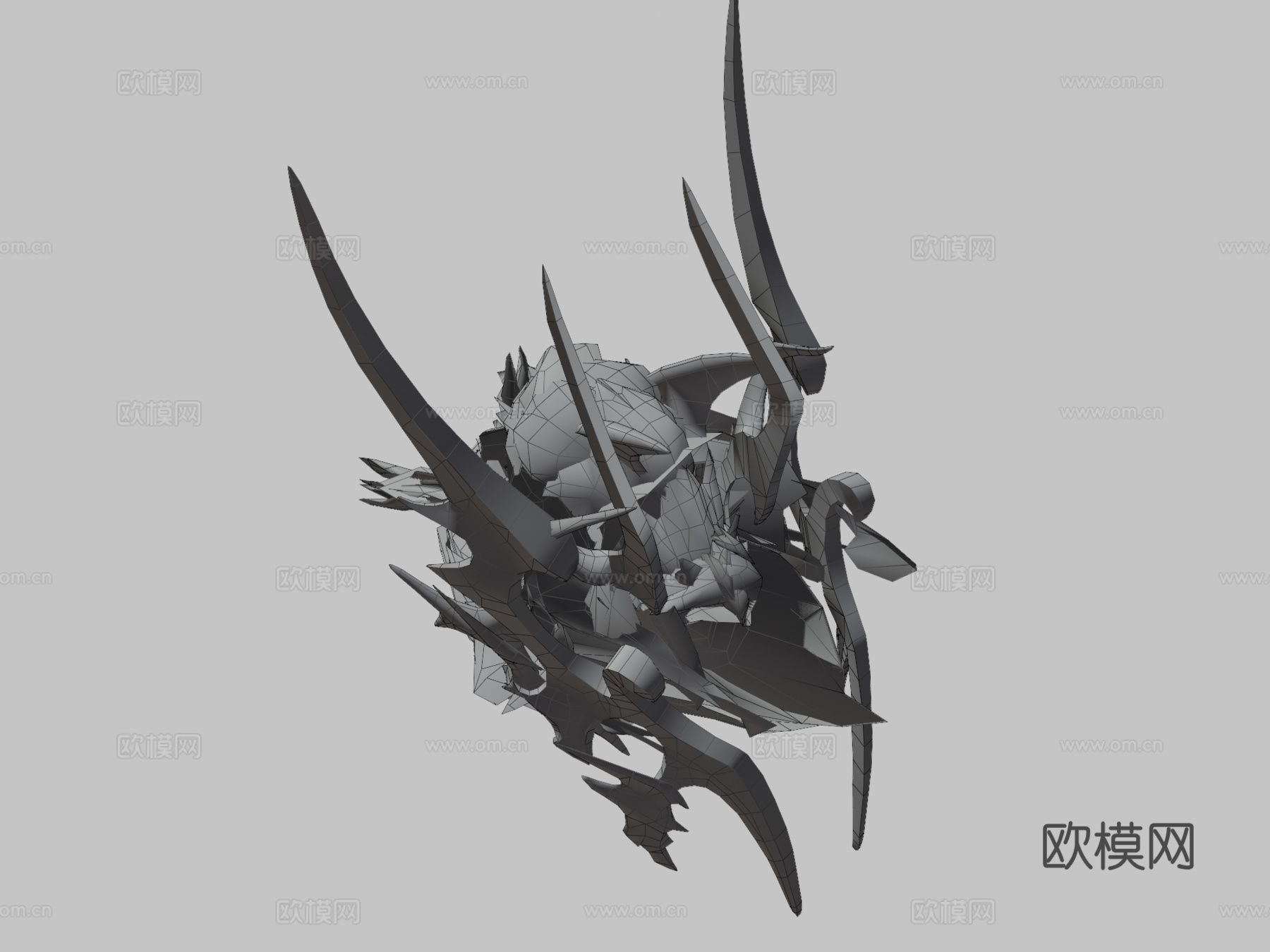 阿卡忒斯3d模型