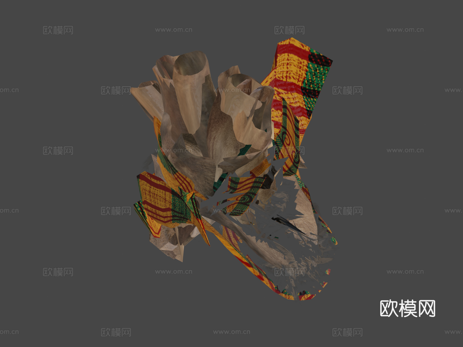 骆驼3d模型