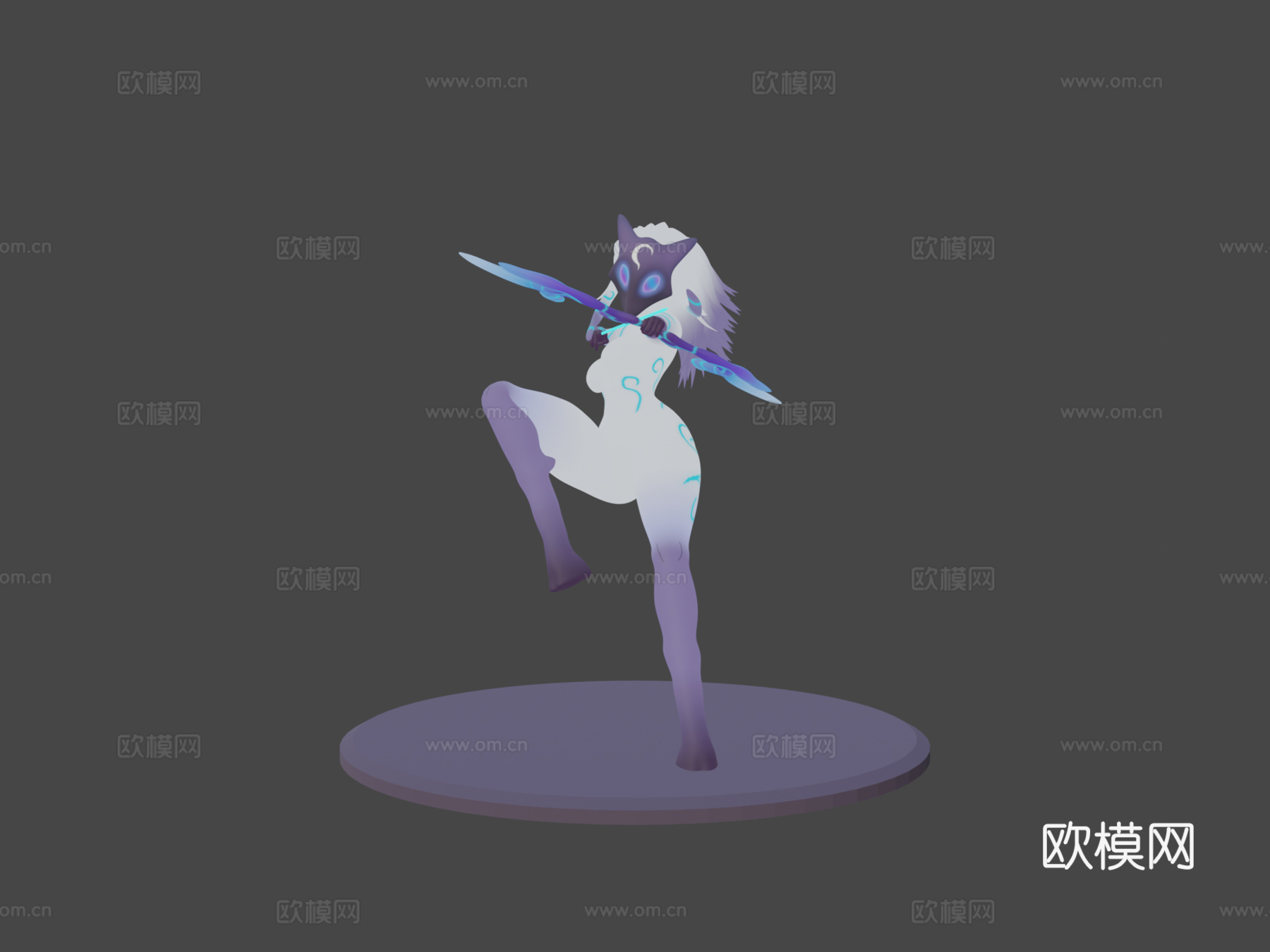同族(英雄联盟)-3D打印版3d模型