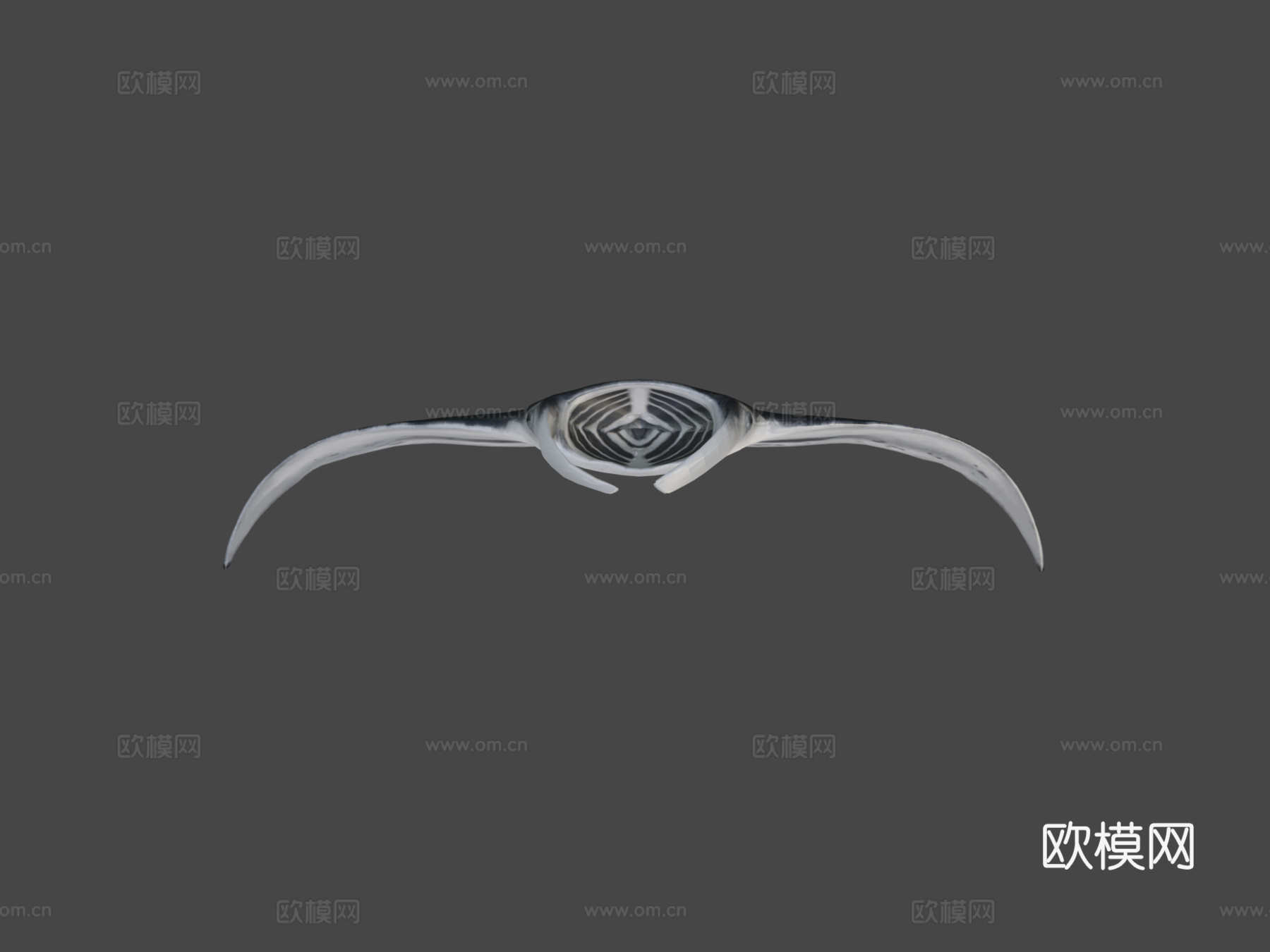 魔鬼鱼3d模型