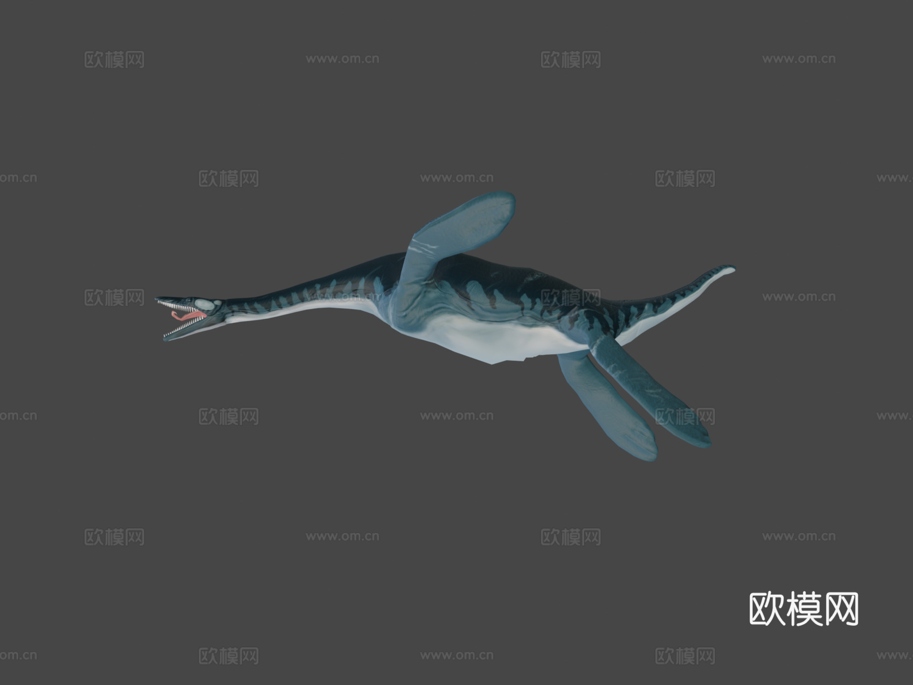皮斯托龙动画3d模型