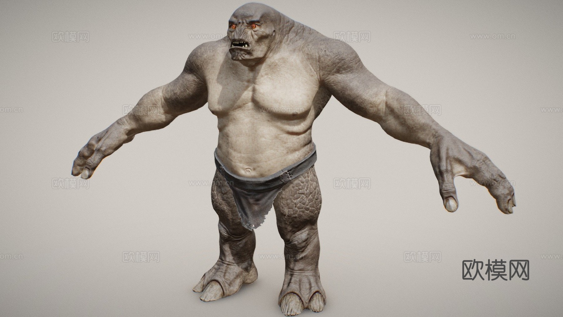 指环王巨怪-3d模型