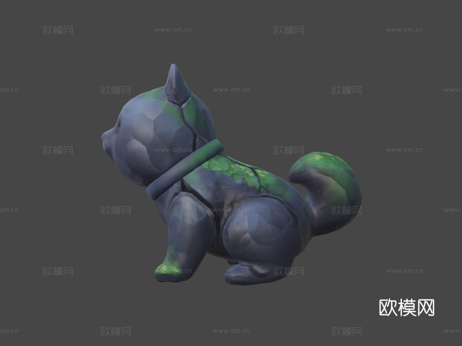 石柴犬3d模型