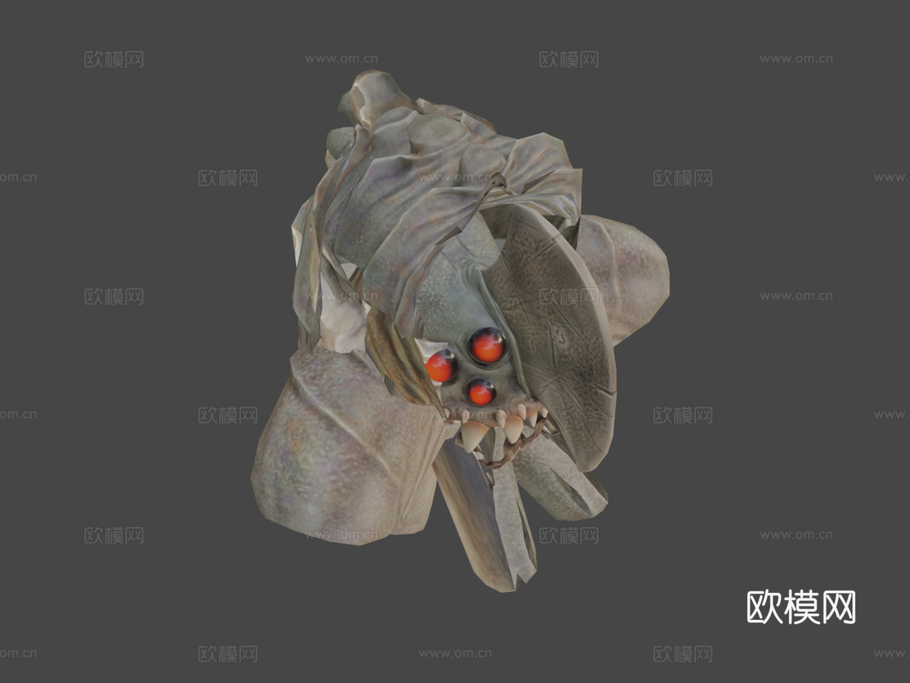 角喙龙动画3d模型