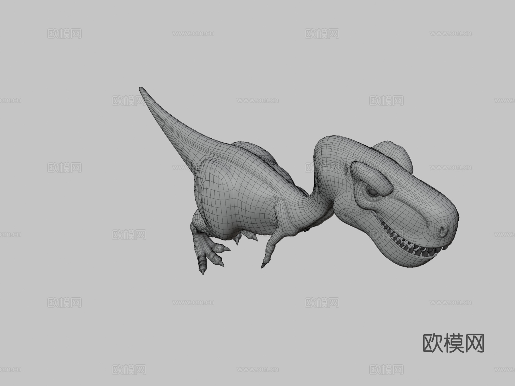 霸王龙3d模型