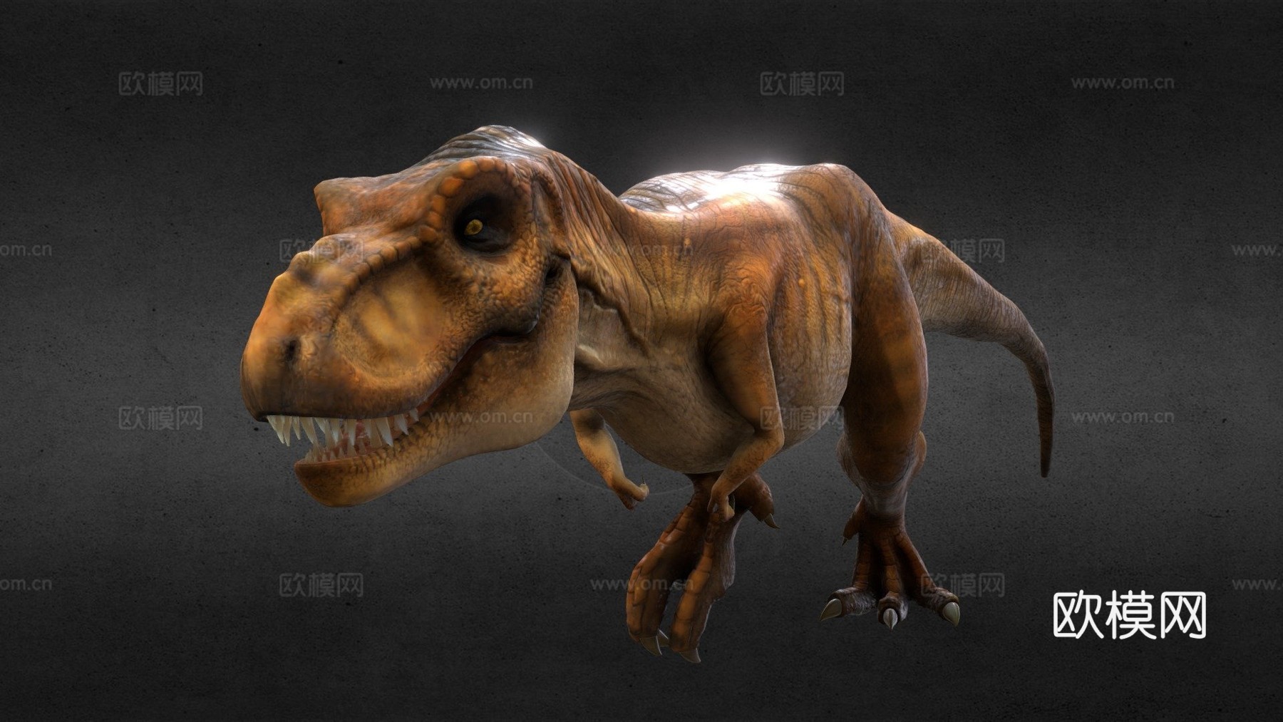 侏罗纪公园霸王龙3d模型