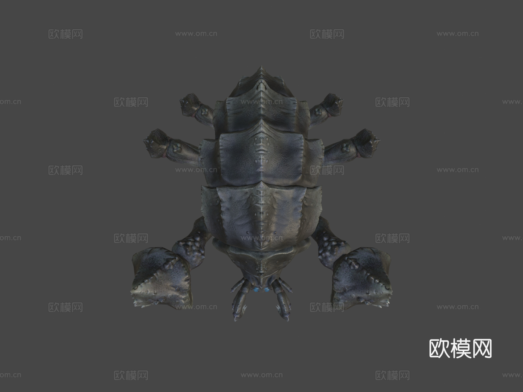 奥尼西德斯动画3d模型