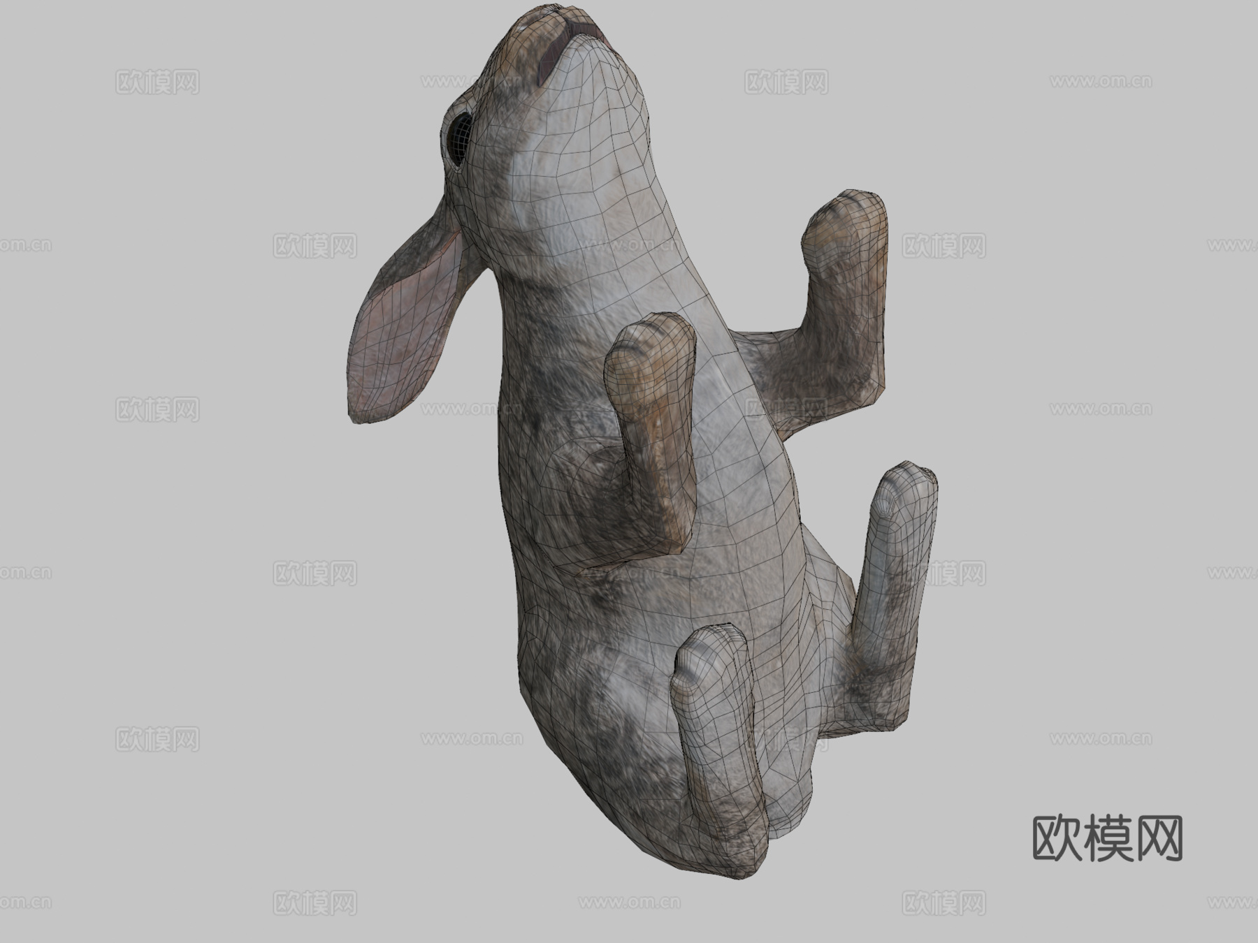 兔子3d模型