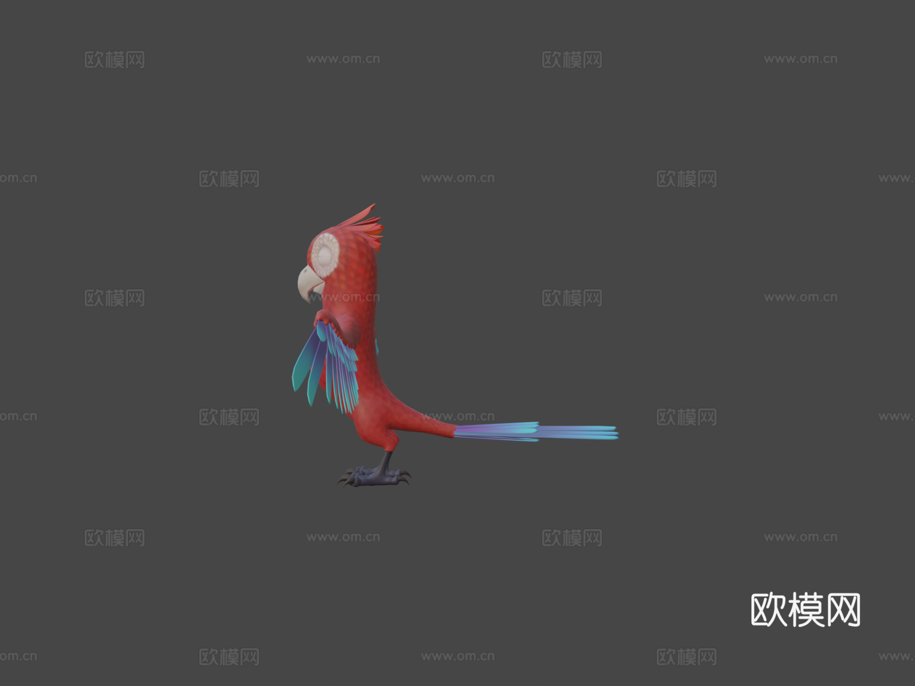 鸟类3d模型