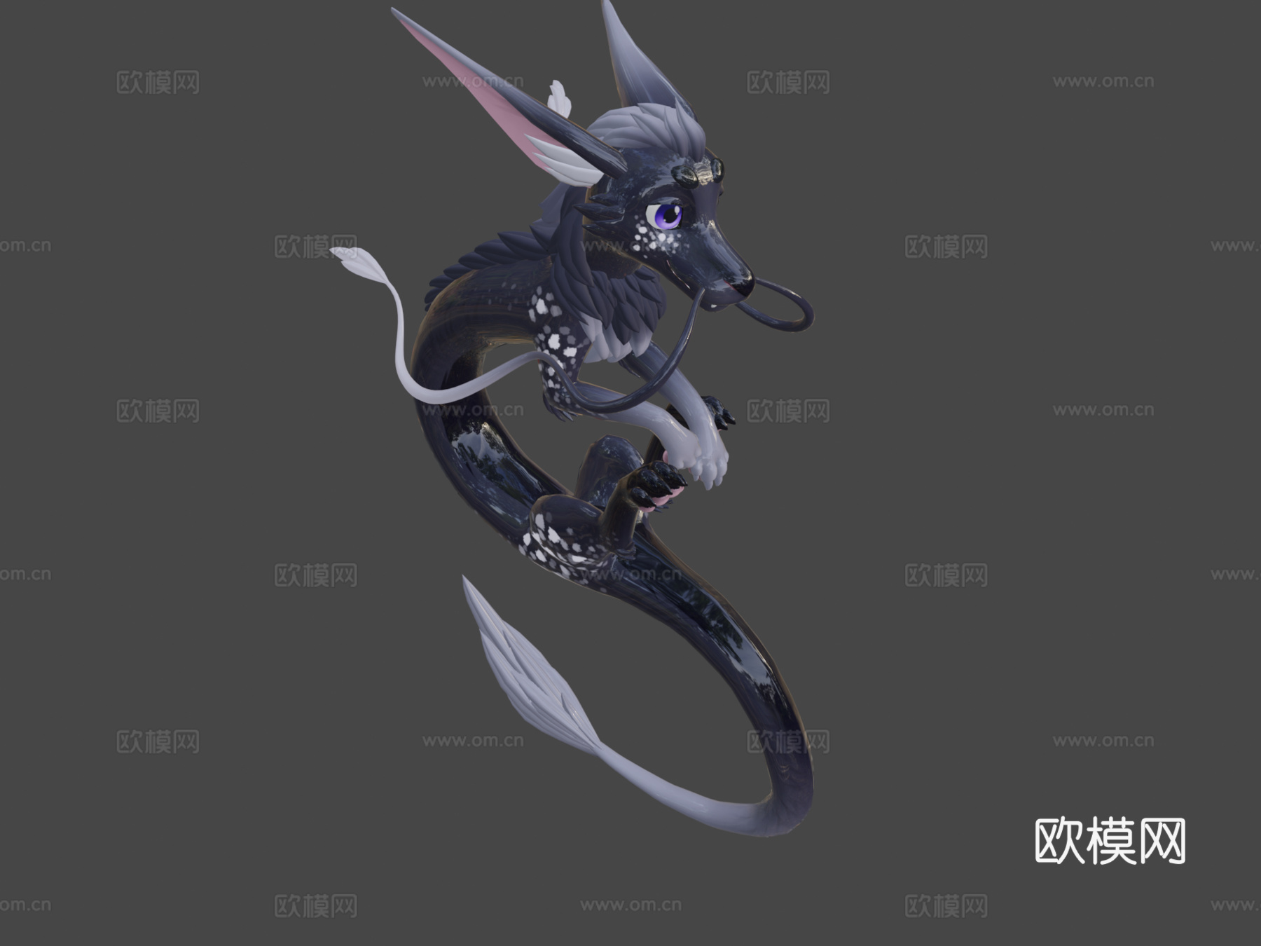 沃瑞面条龙3d模型