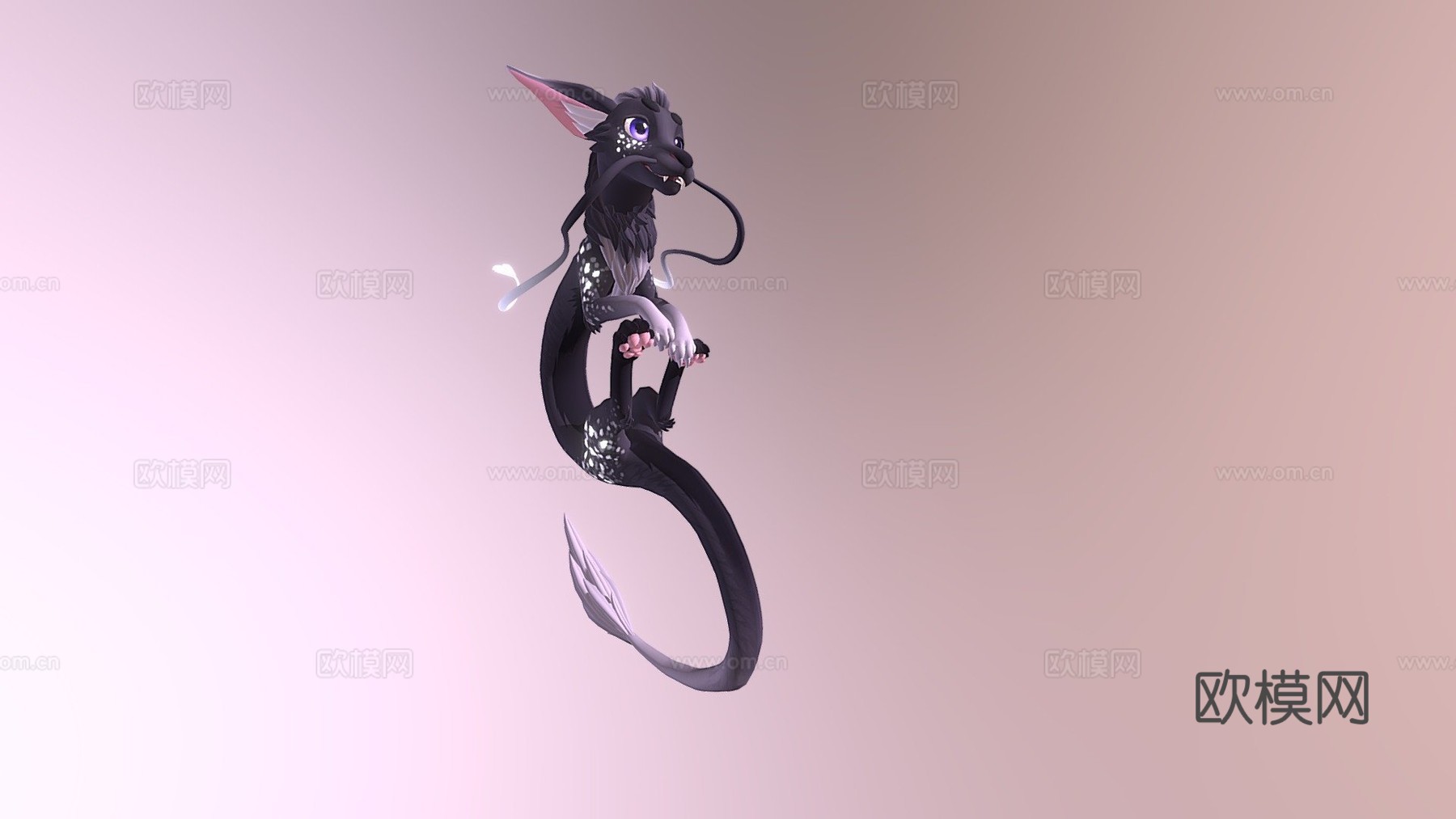 沃瑞面条龙3d模型