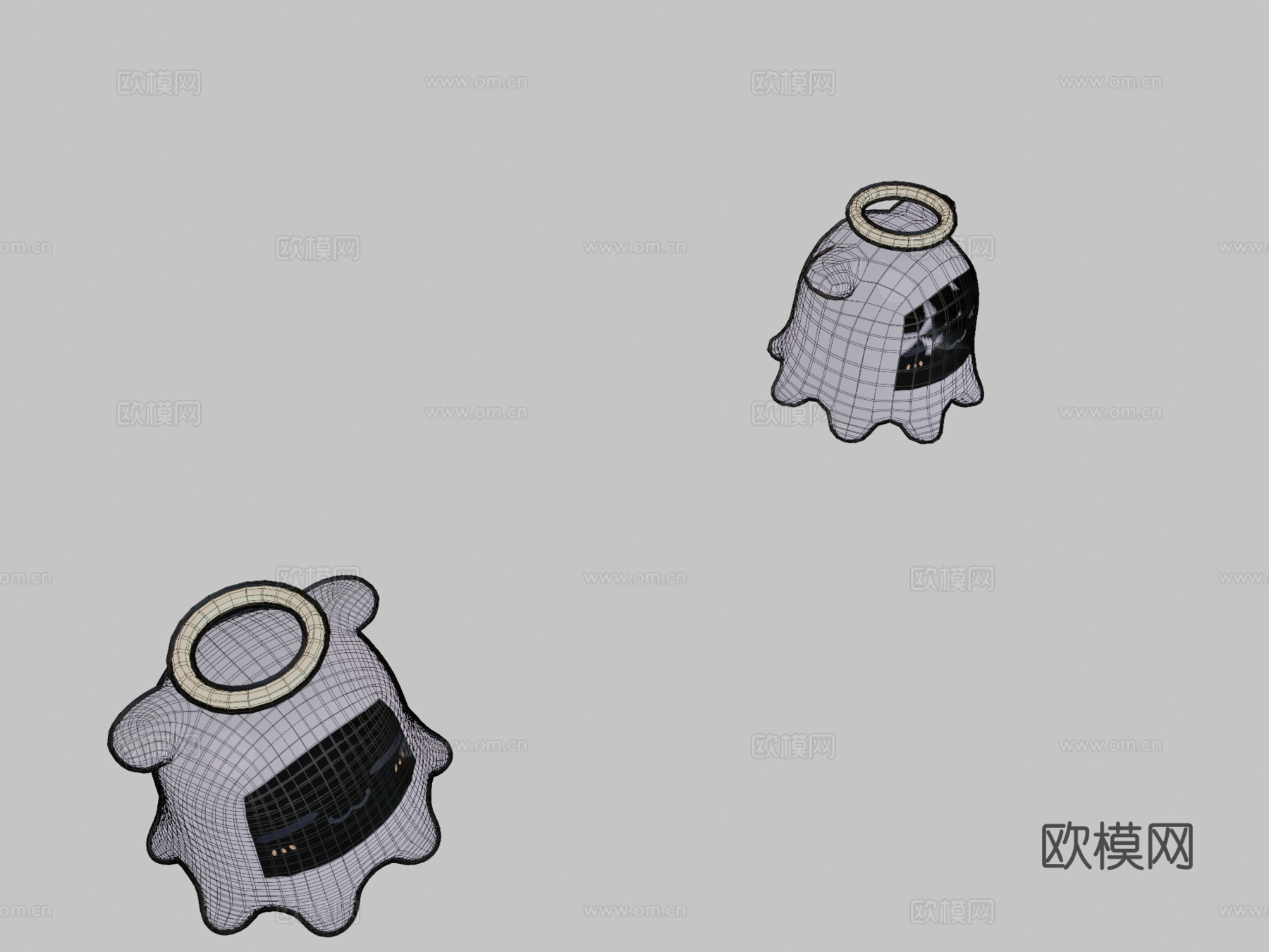 章鱼烧_绑定_全息直播3d模型