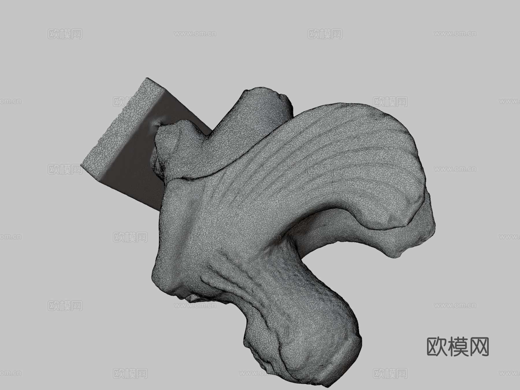 墓穴海妖3d模型