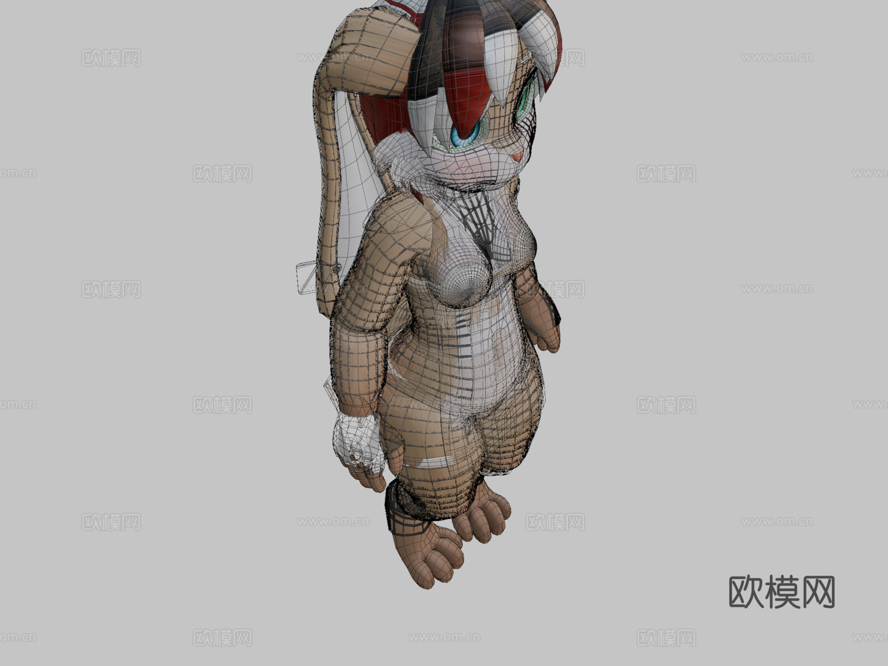 泽菲B3d模型