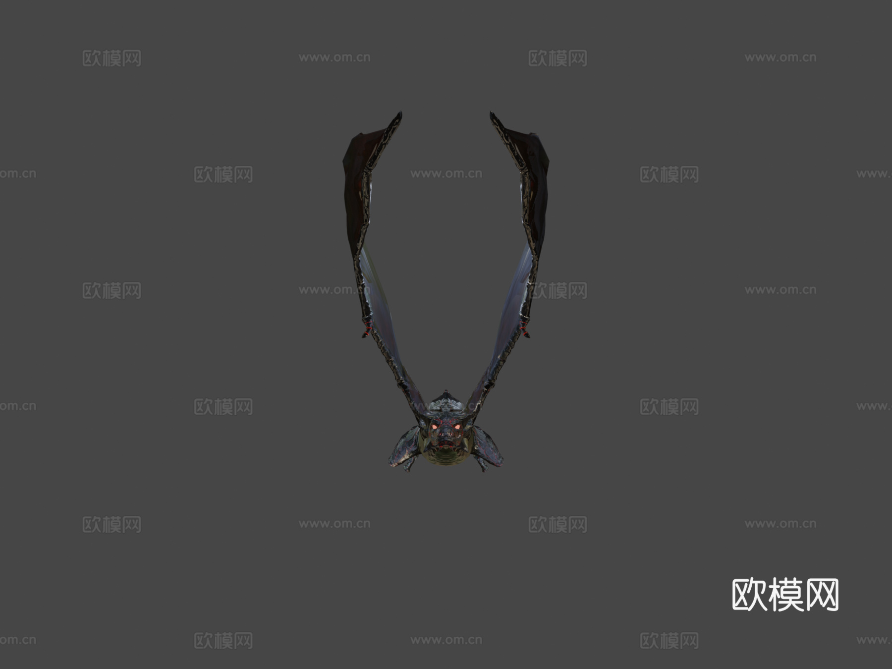 火龙3d模型
