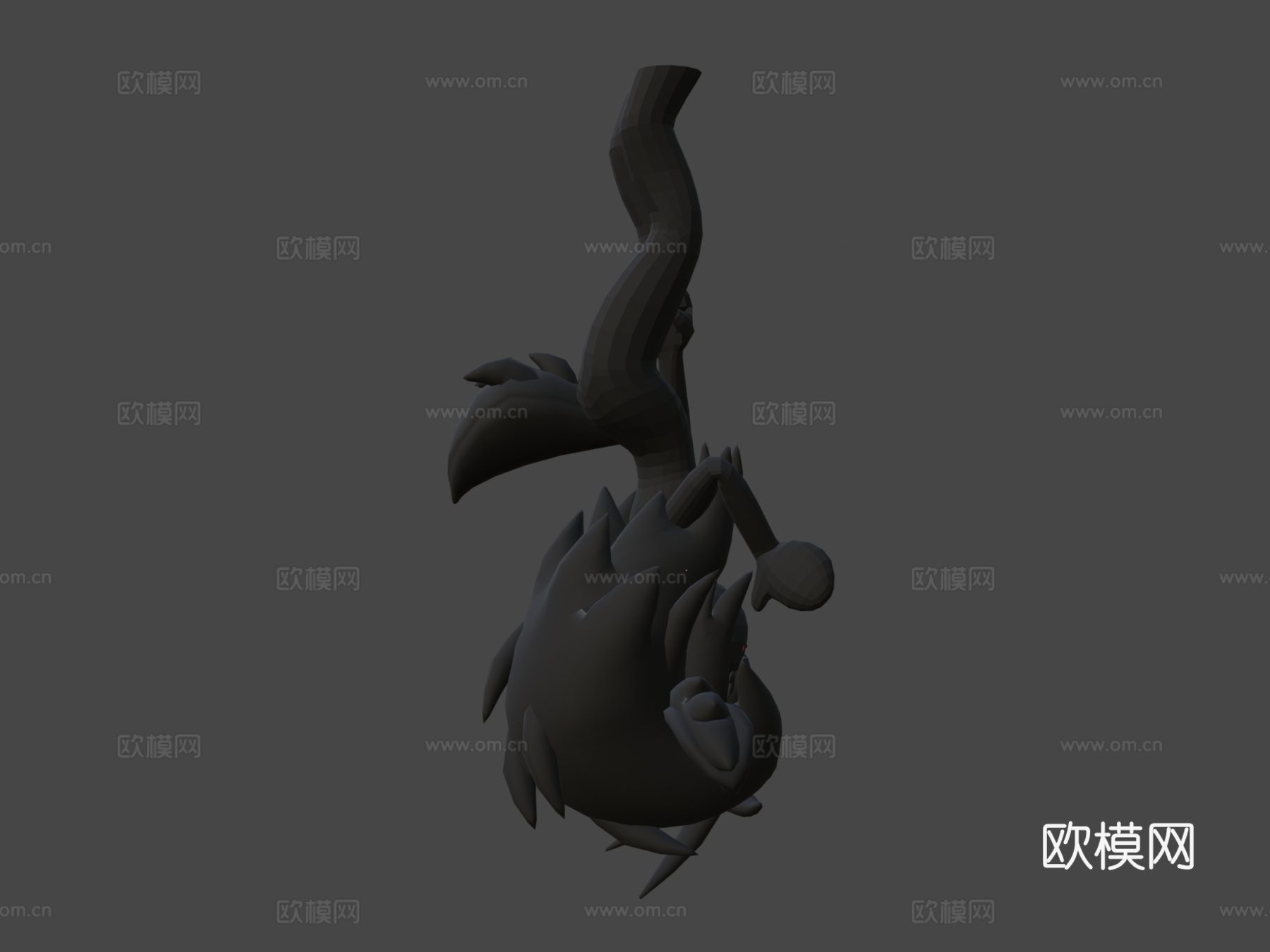 鹿女委托作品3d模型