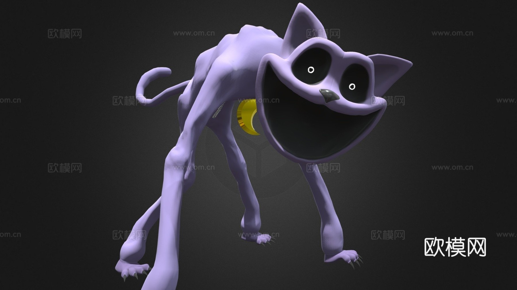 猫盹v16绑定3d模型
