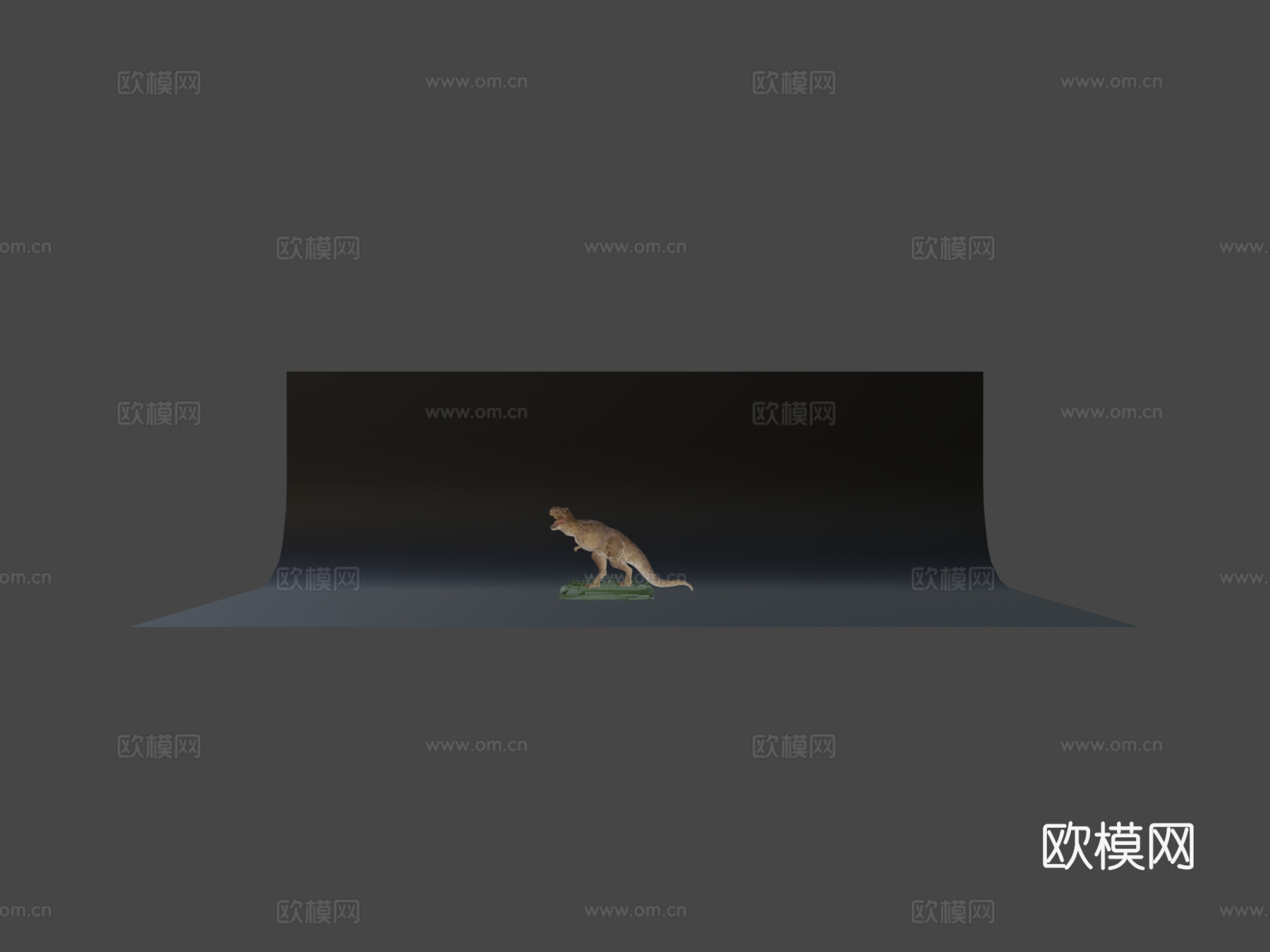 侏罗纪公园霸王龙雷克西3d模型