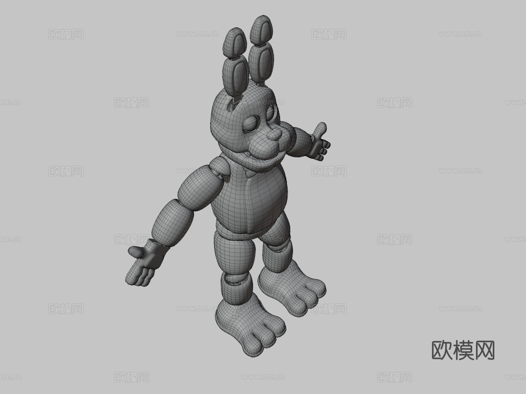 FNaF1邦尼骨架3d模型