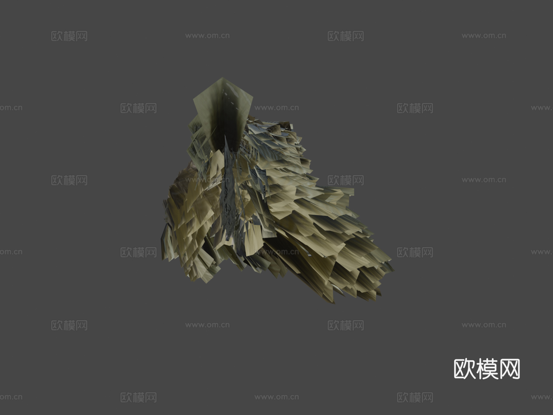金雕3d模型