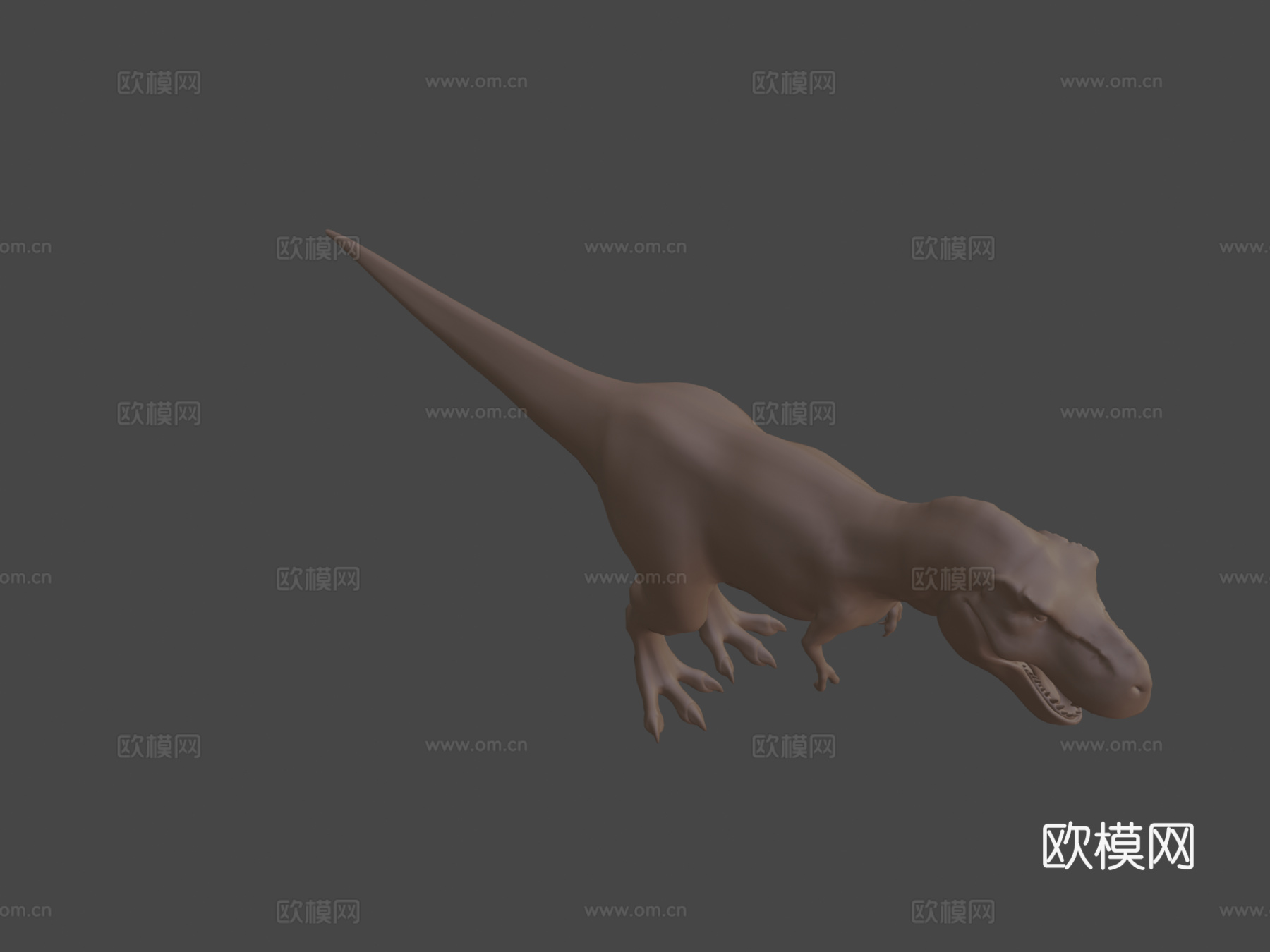 暴龙3d模型
