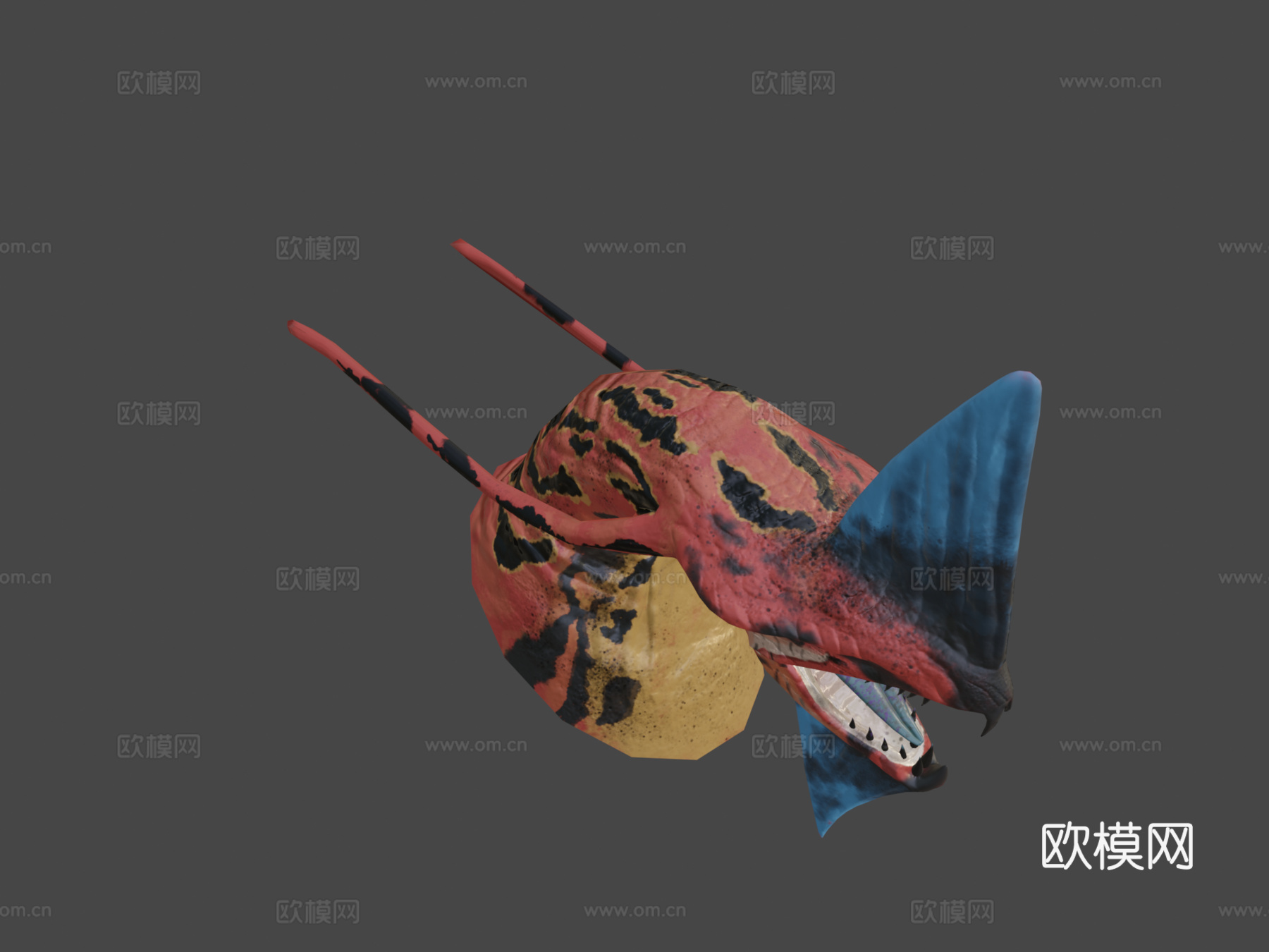 托鲁克马克托龙3d模型