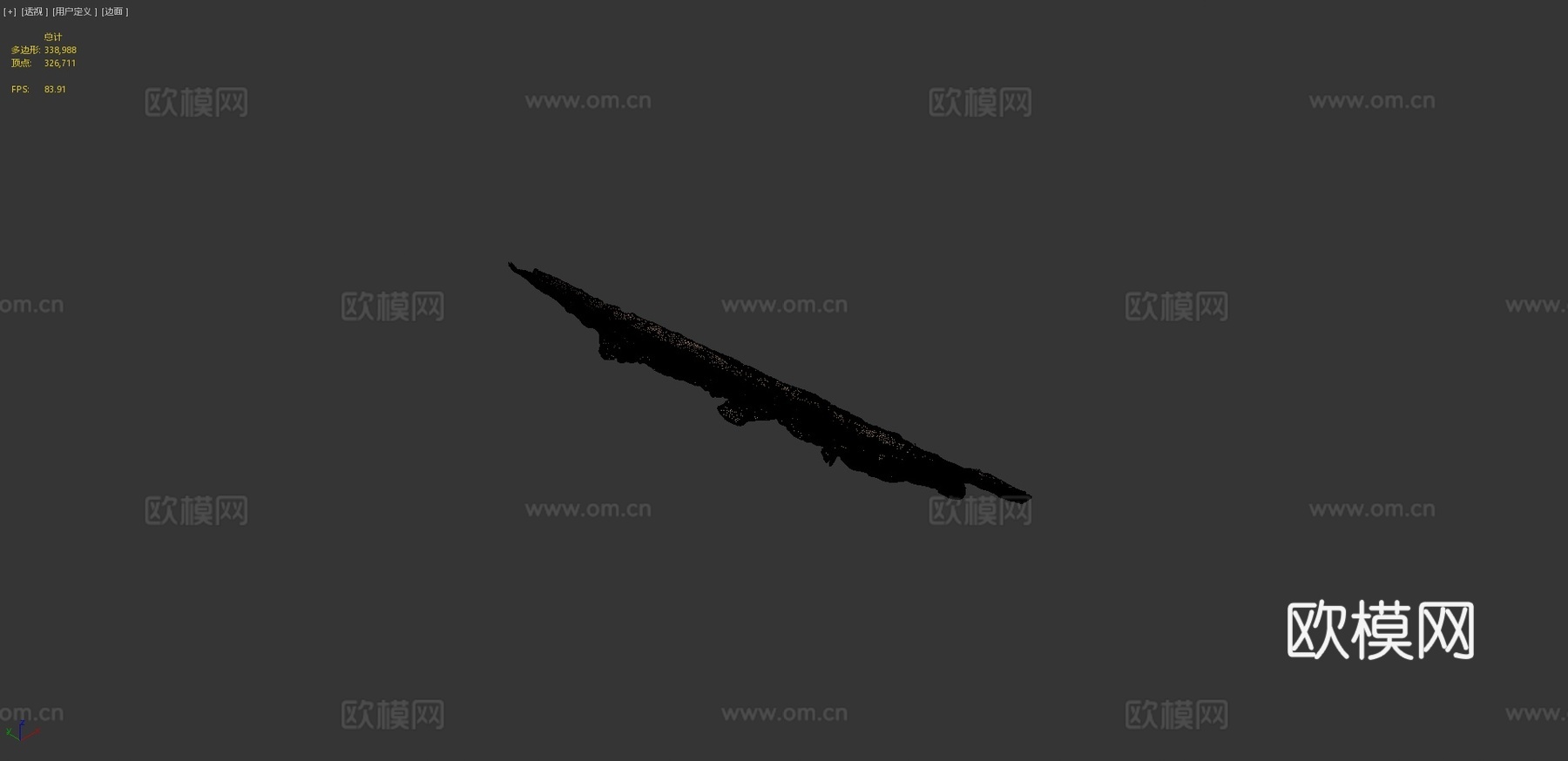 提克塔利克玫瑰3d模型