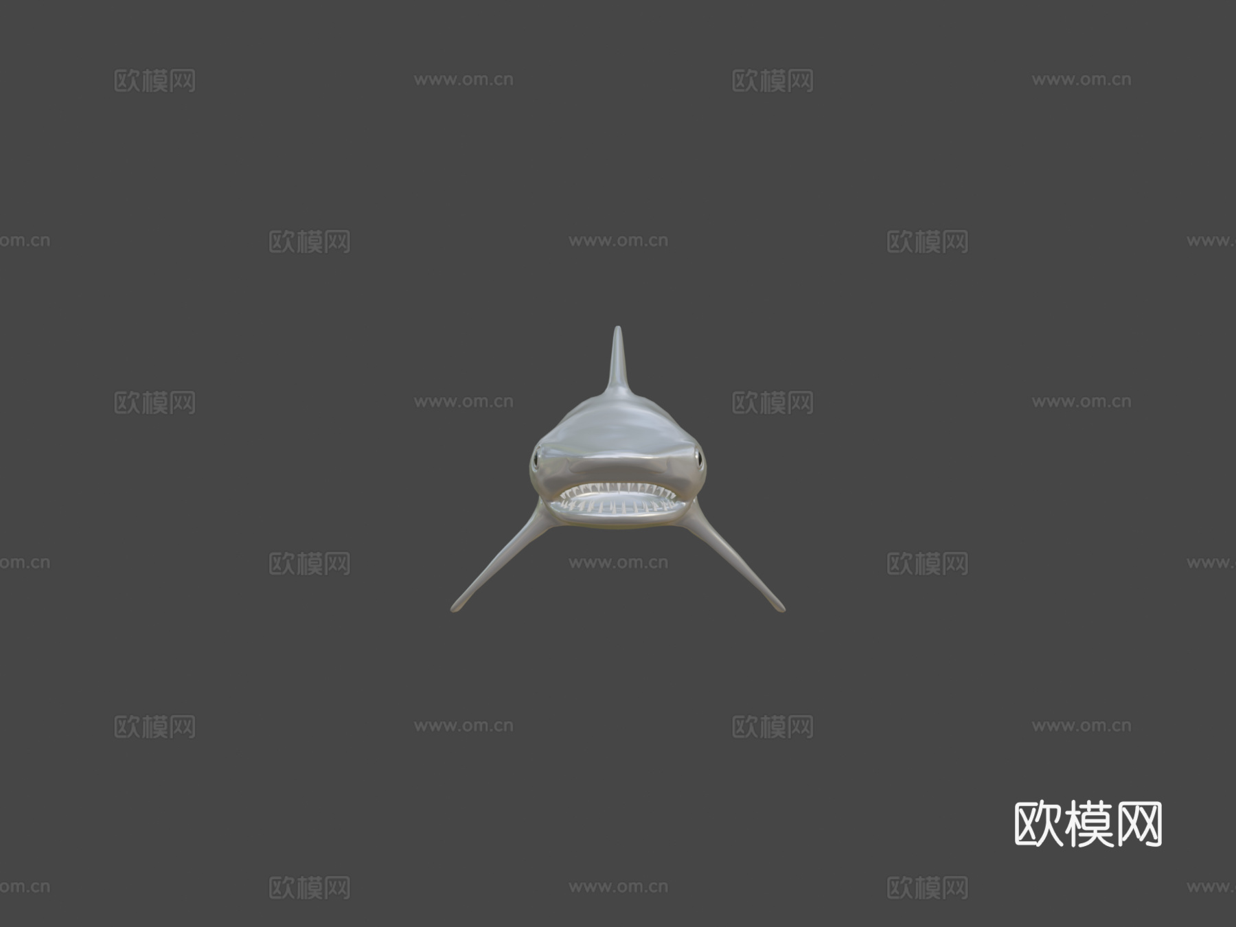 虎鲨3d模型