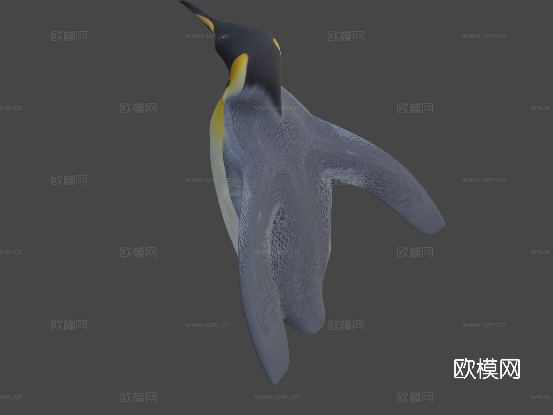 帝企鹅3d模型