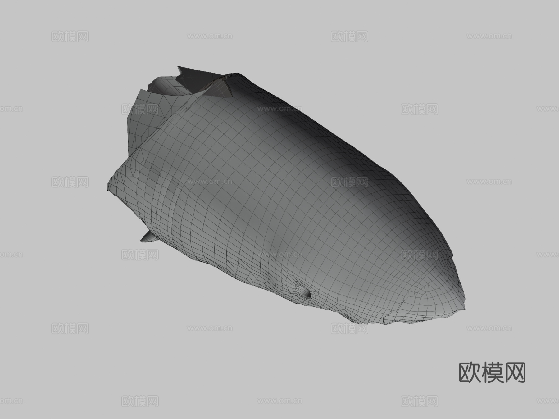 巨齿鲨3d模型