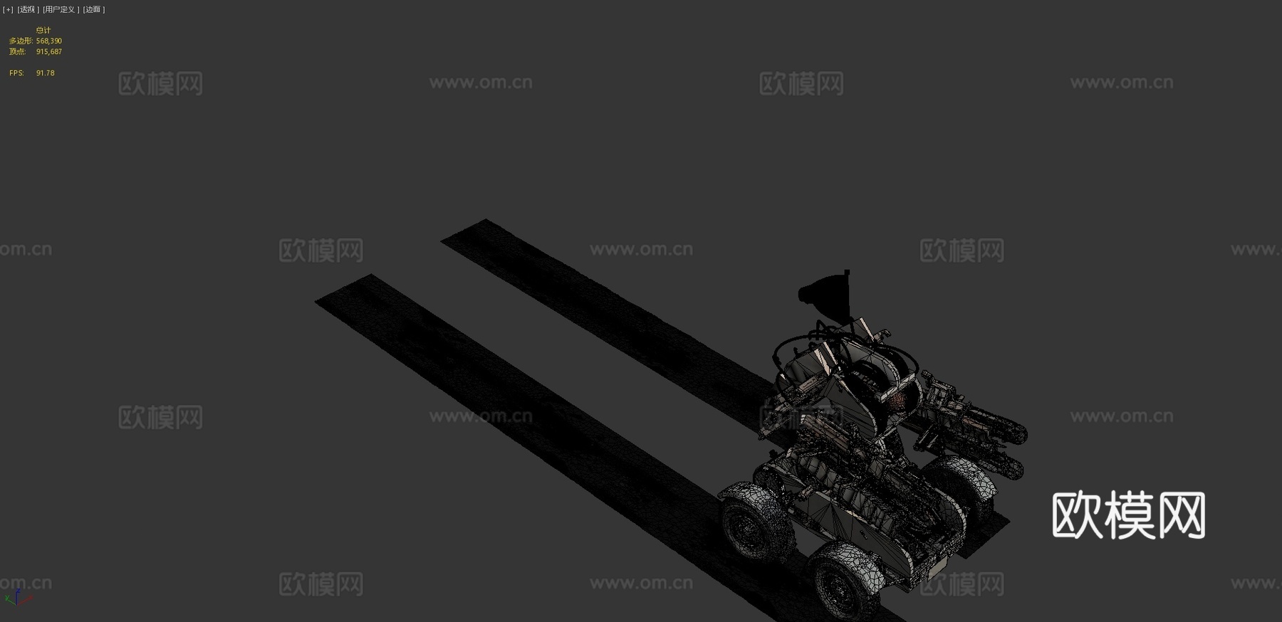 吉娃娃战斗机器3d模型