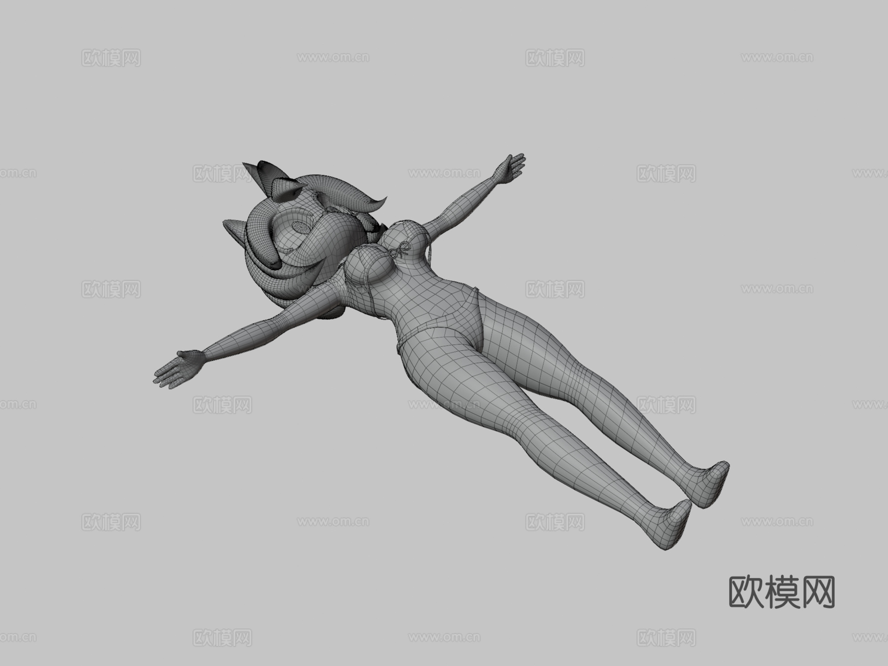 艾咪·罗斯3d模型