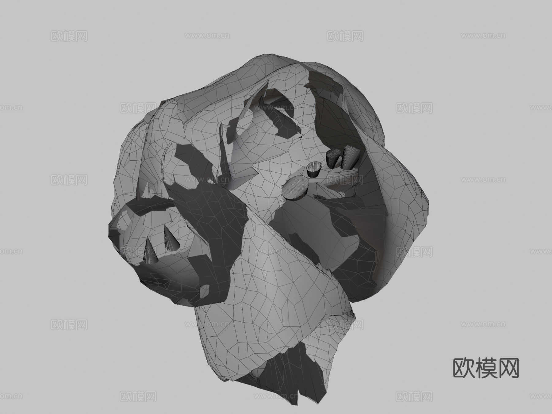 达达杜爵士-班班花园63d模型