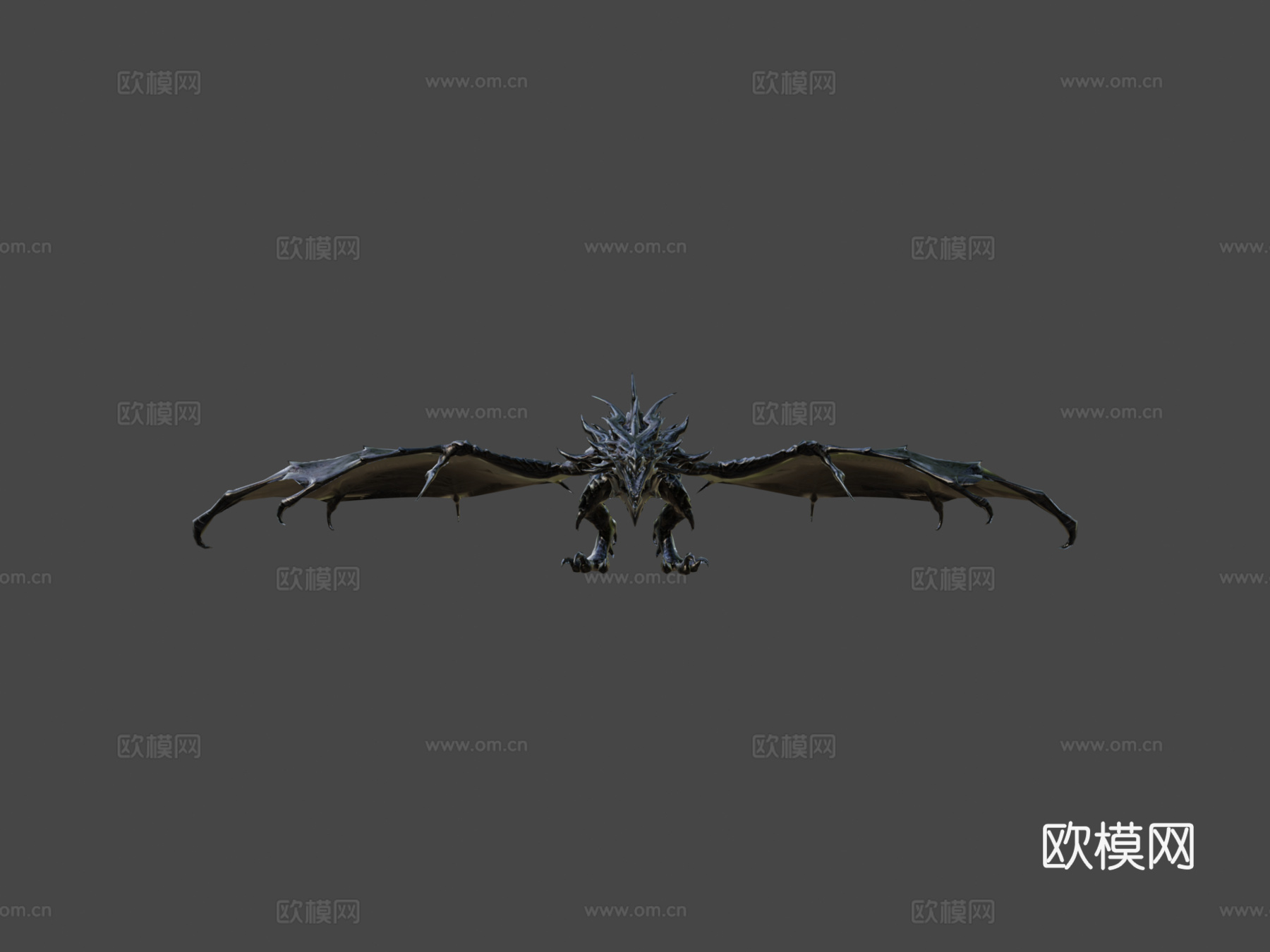 奥杜因龙3d模型