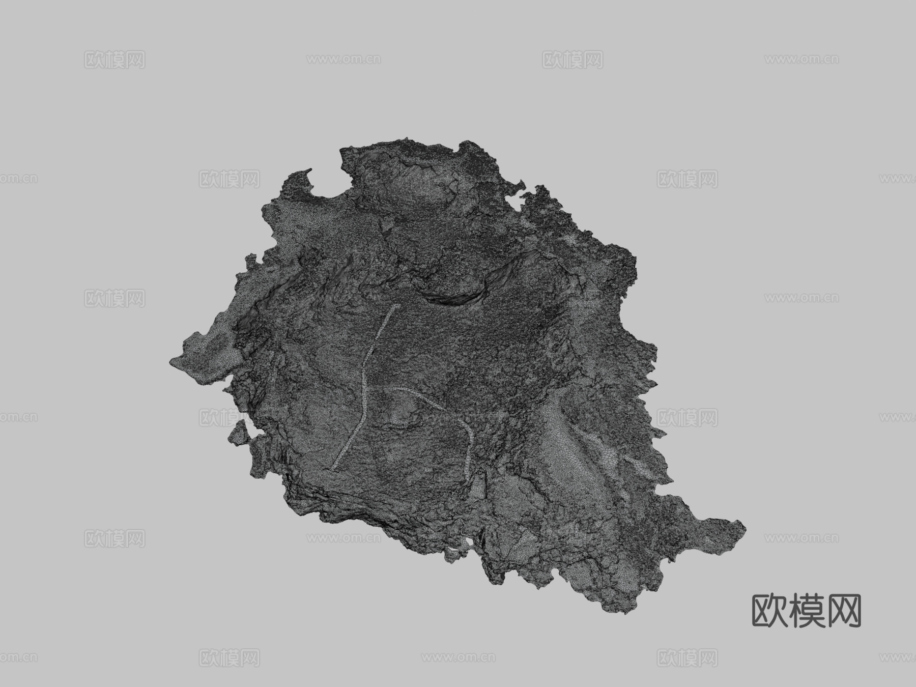 澳大利亚维多利亚州瓦南布尔市米德尔岛3d模型