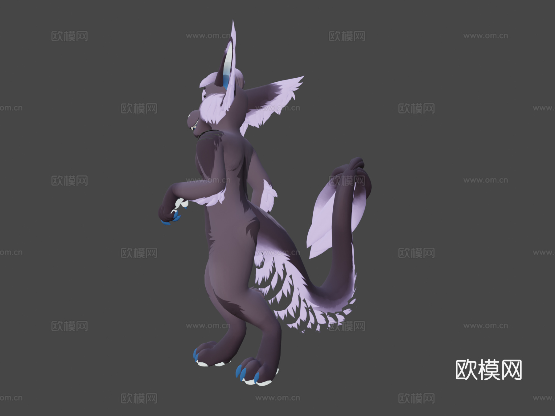 德拉肯VRChat虚拟形象3d模型