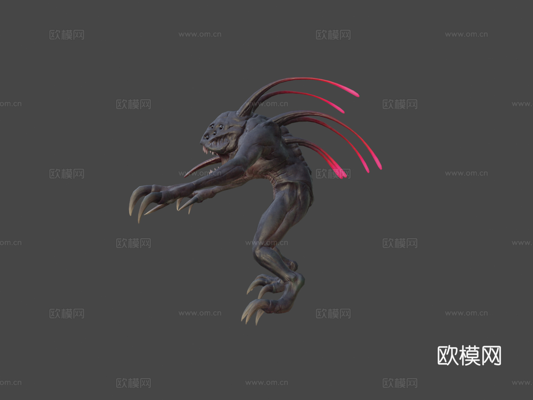 ANGLEROX动画3d模型