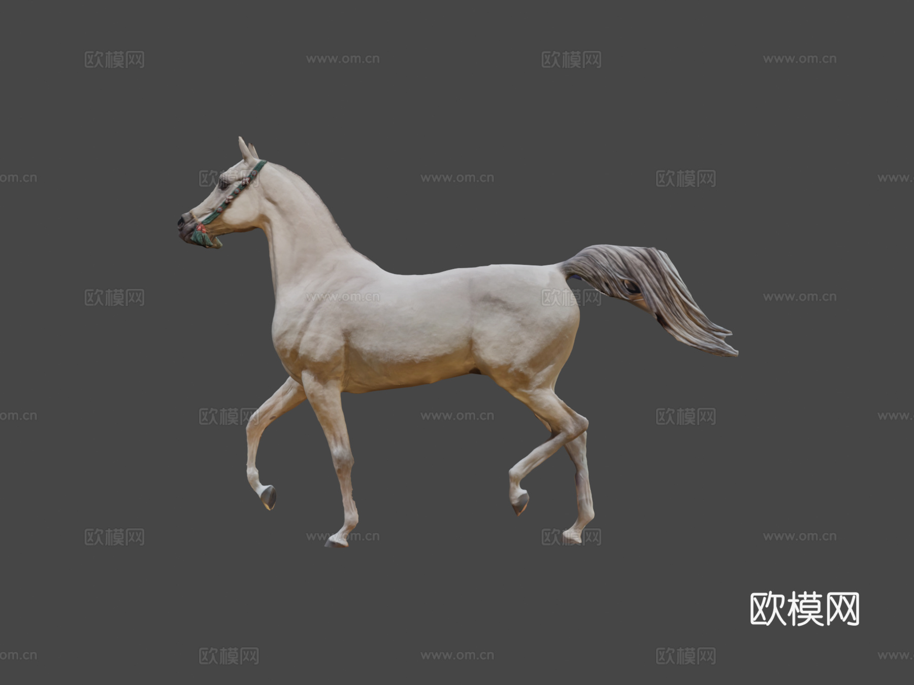 马3d模型